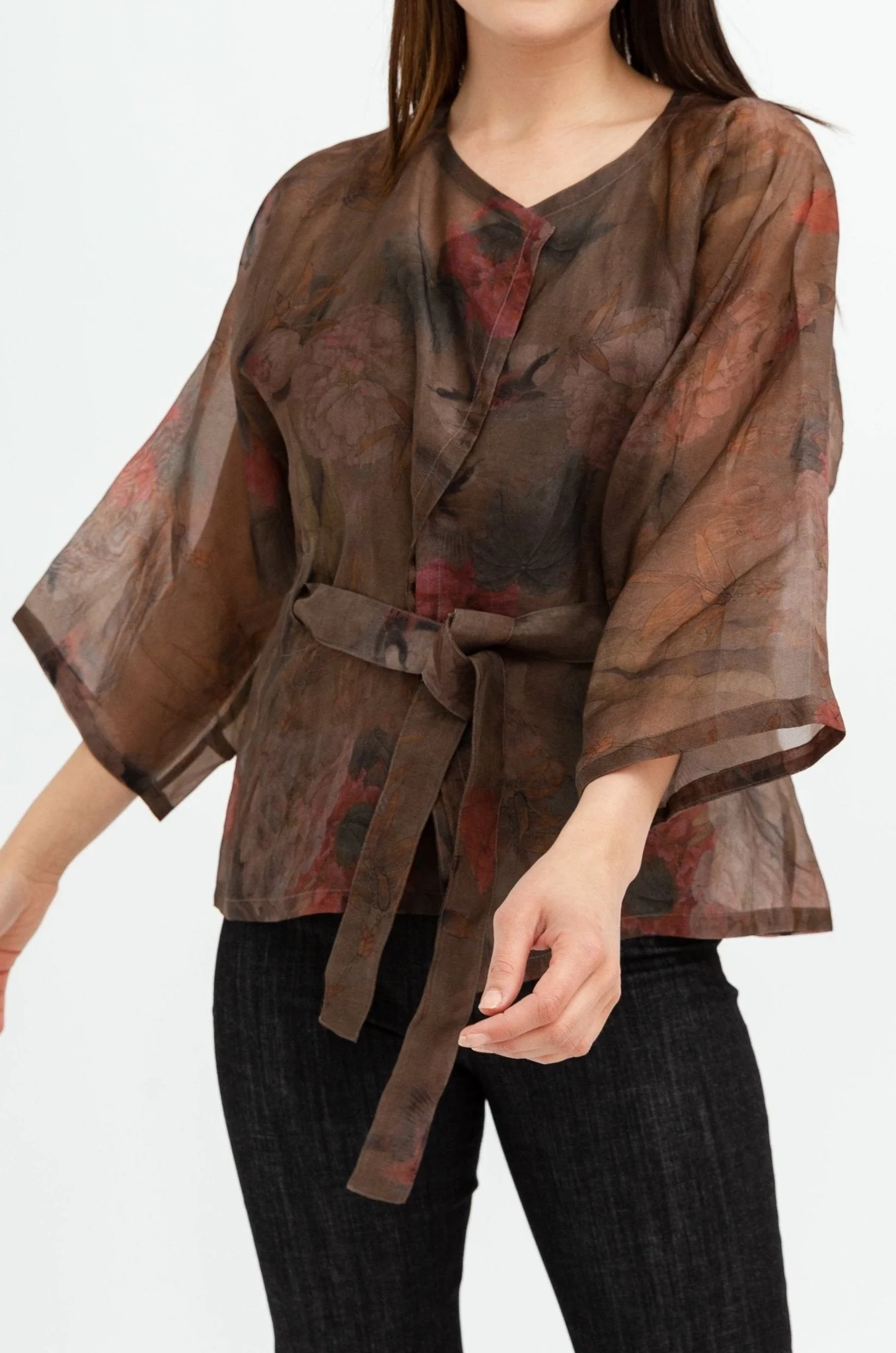 KIMONO JACKET IN ORGANZA - Image 7