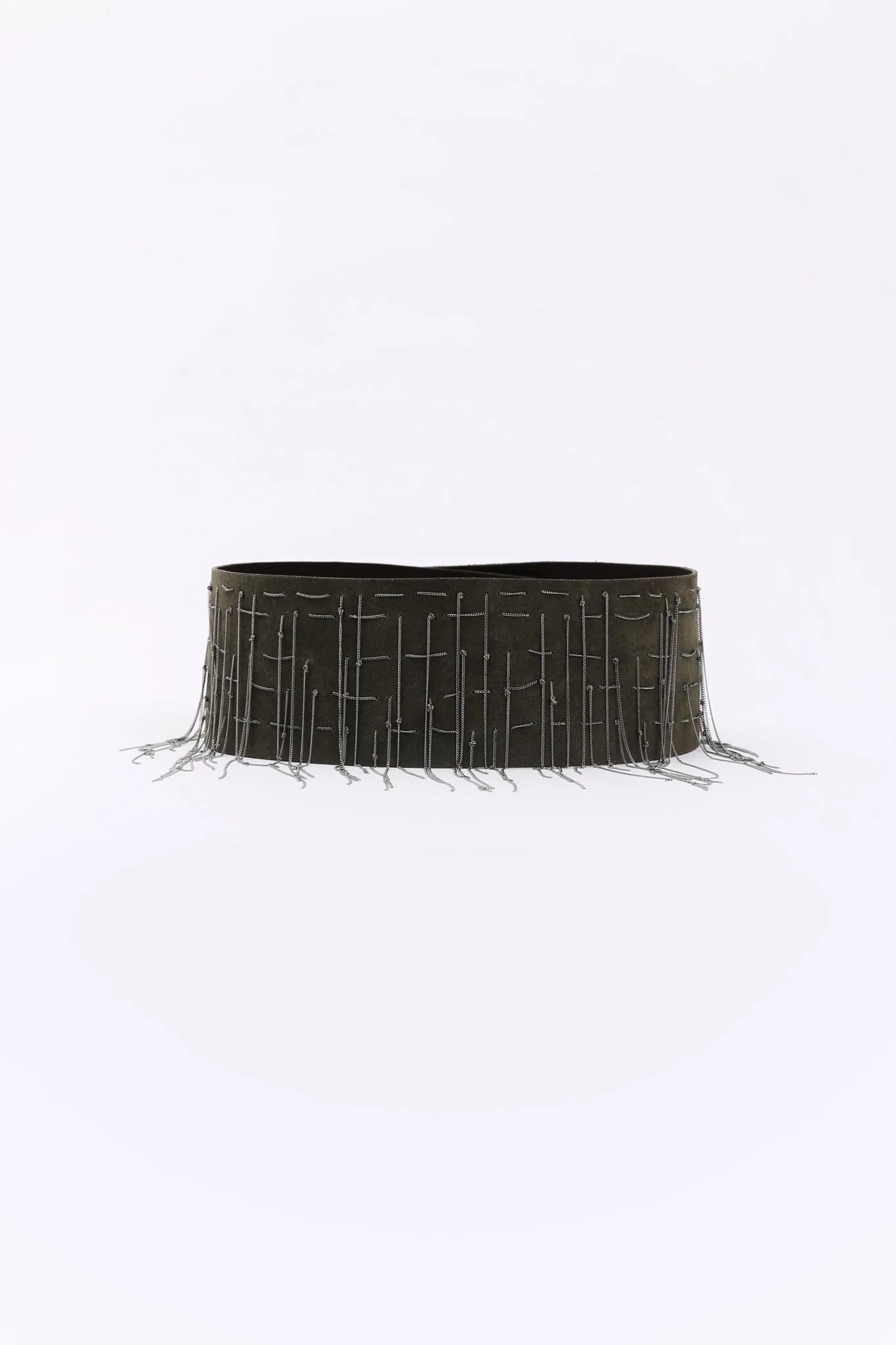 BARI ITALIAN BELT IN LEATHER AND METAL DETAILING - Image 3