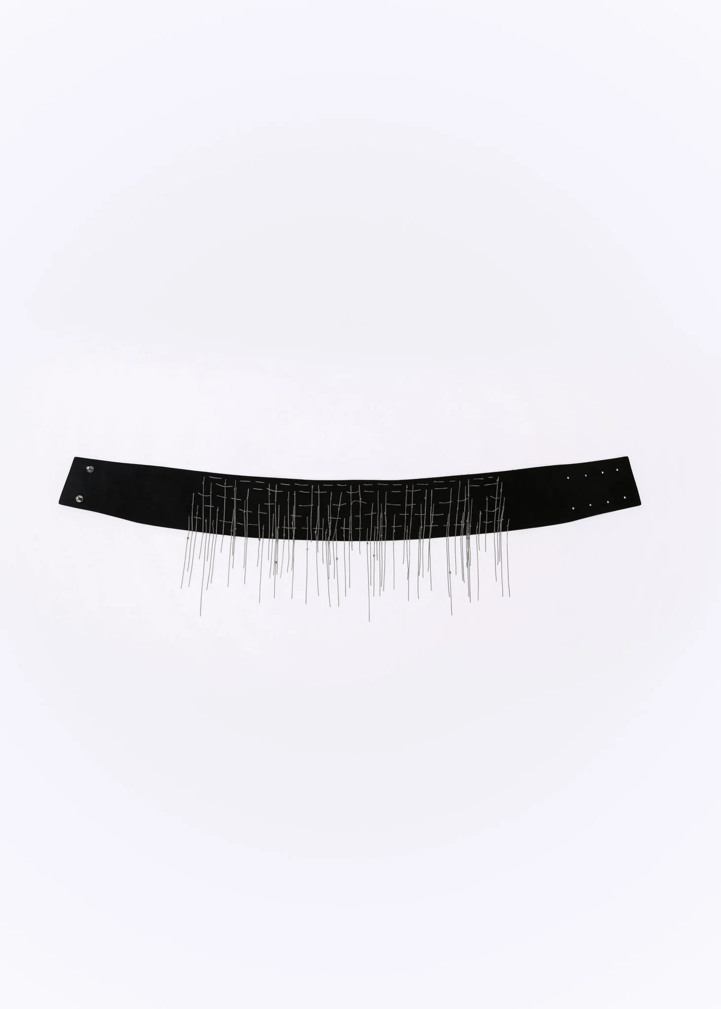BARI ITALIAN BELT IN LEATHER AND METAL DETAILING - Image 6