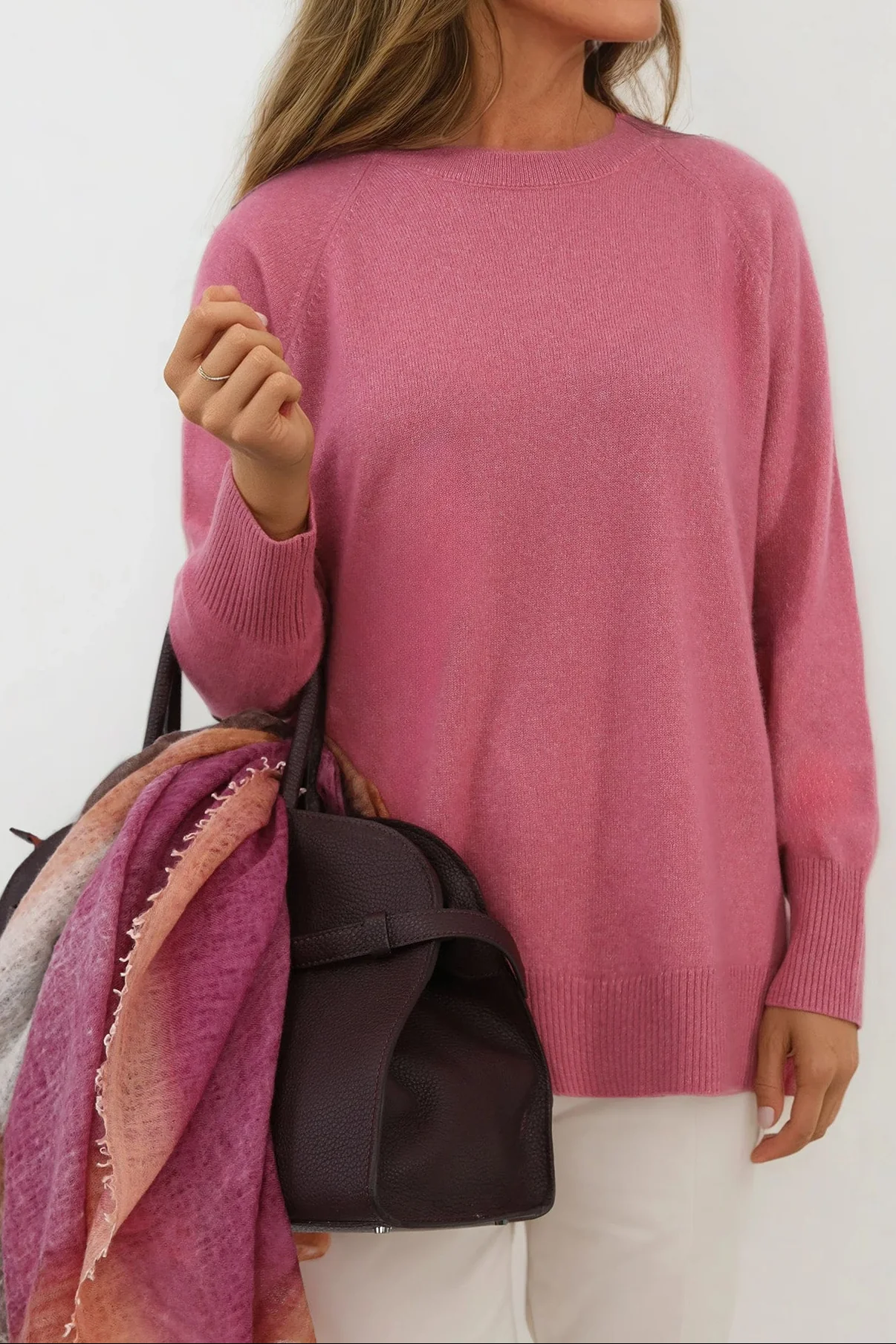 CARRICK CREWNECK SWEATER SPUN CASHMERE SILK - Image 3
