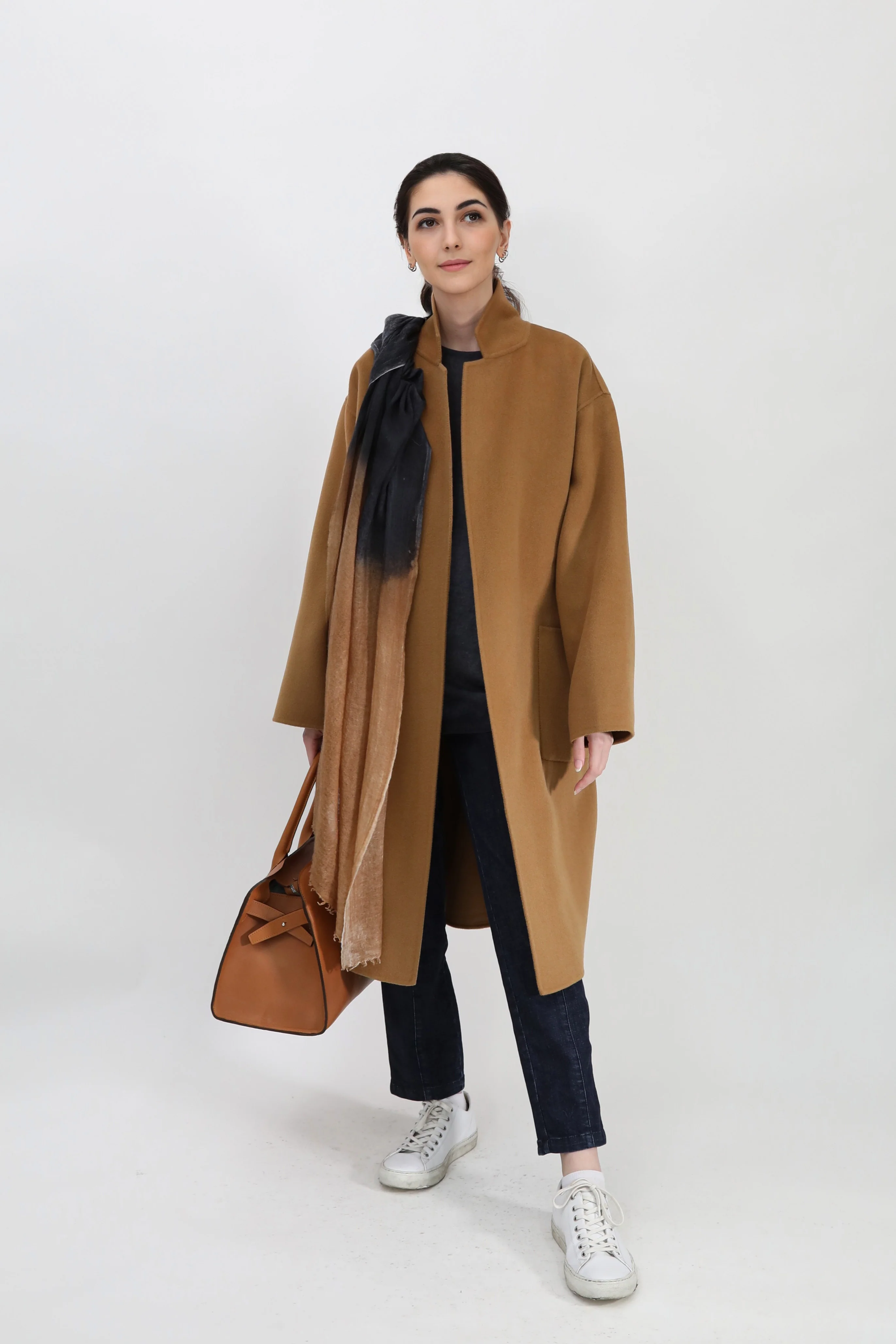 CARLIE COAT IN CASHMERE WOOL DOUBLE FACE - Image 10