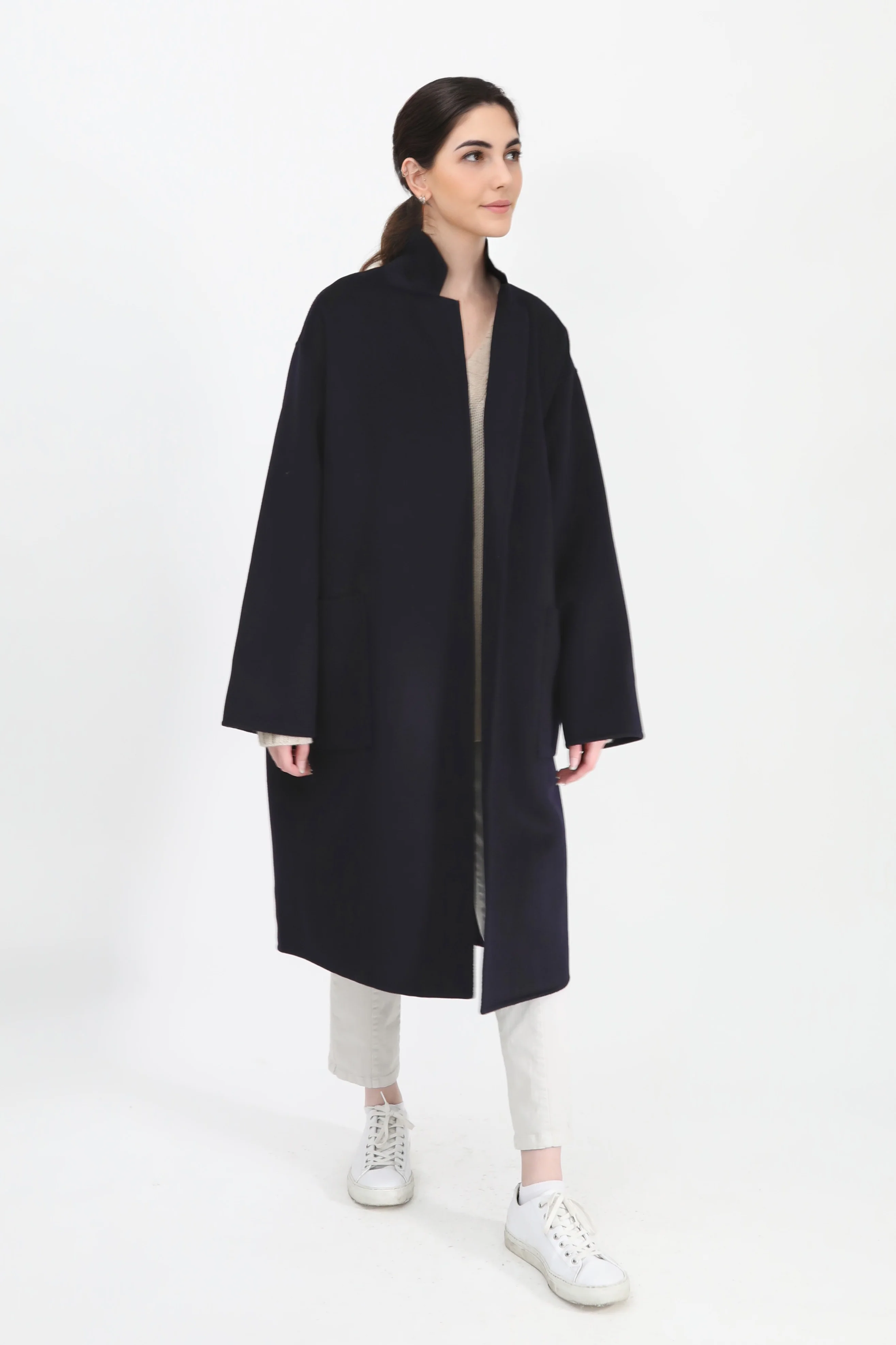 CARLIE COAT IN CASHMERE WOOL DOUBLE FACE - Image 12