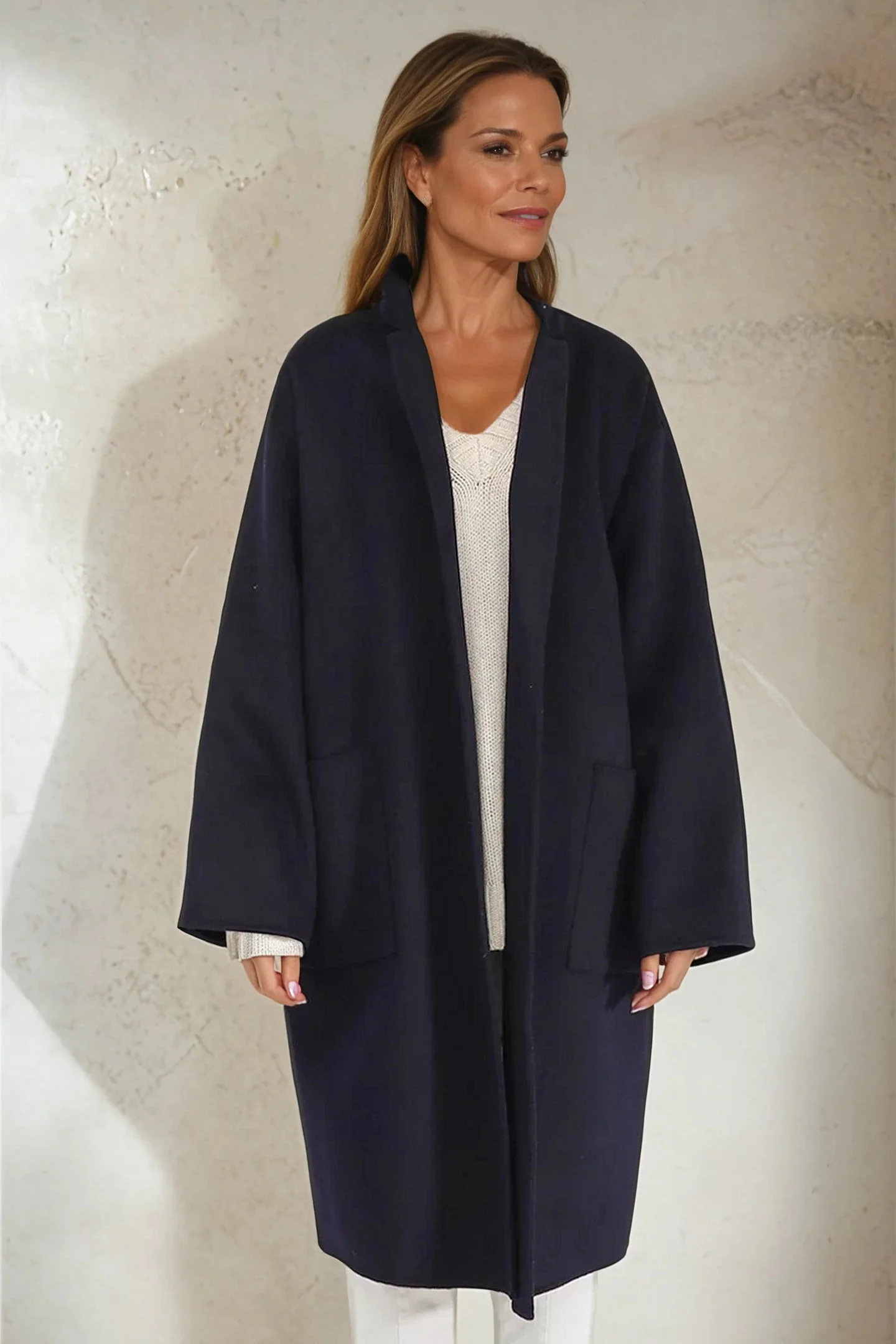 CARLIE COAT IN CASHMERE WOOL DOUBLE FACE - Image 15