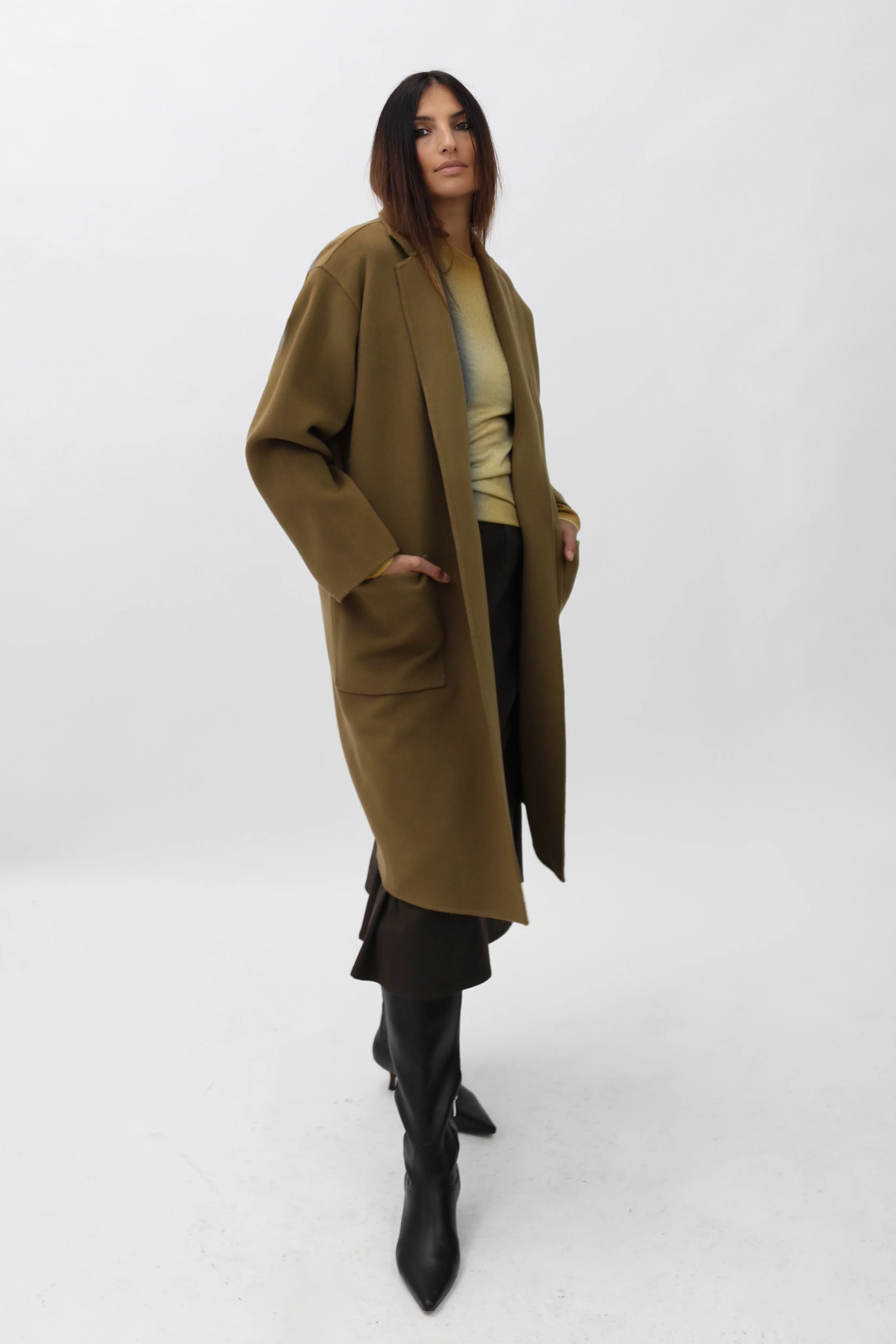 CARLIE COAT IN CASHMERE WOOL DOUBLE FACE - Image 18