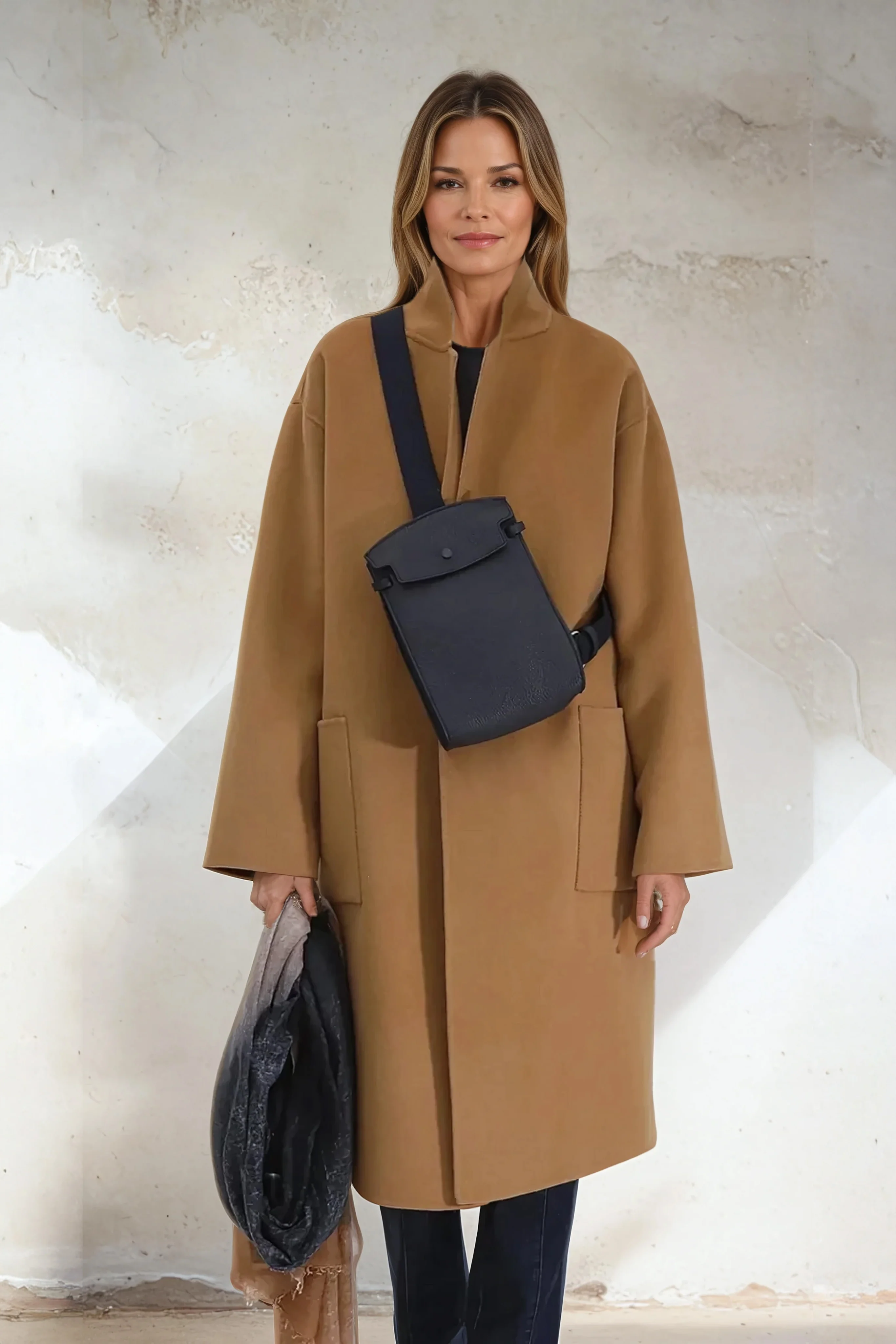 CARLIE COAT IN CASHMERE WOOL DOUBLE FACE - Image 9