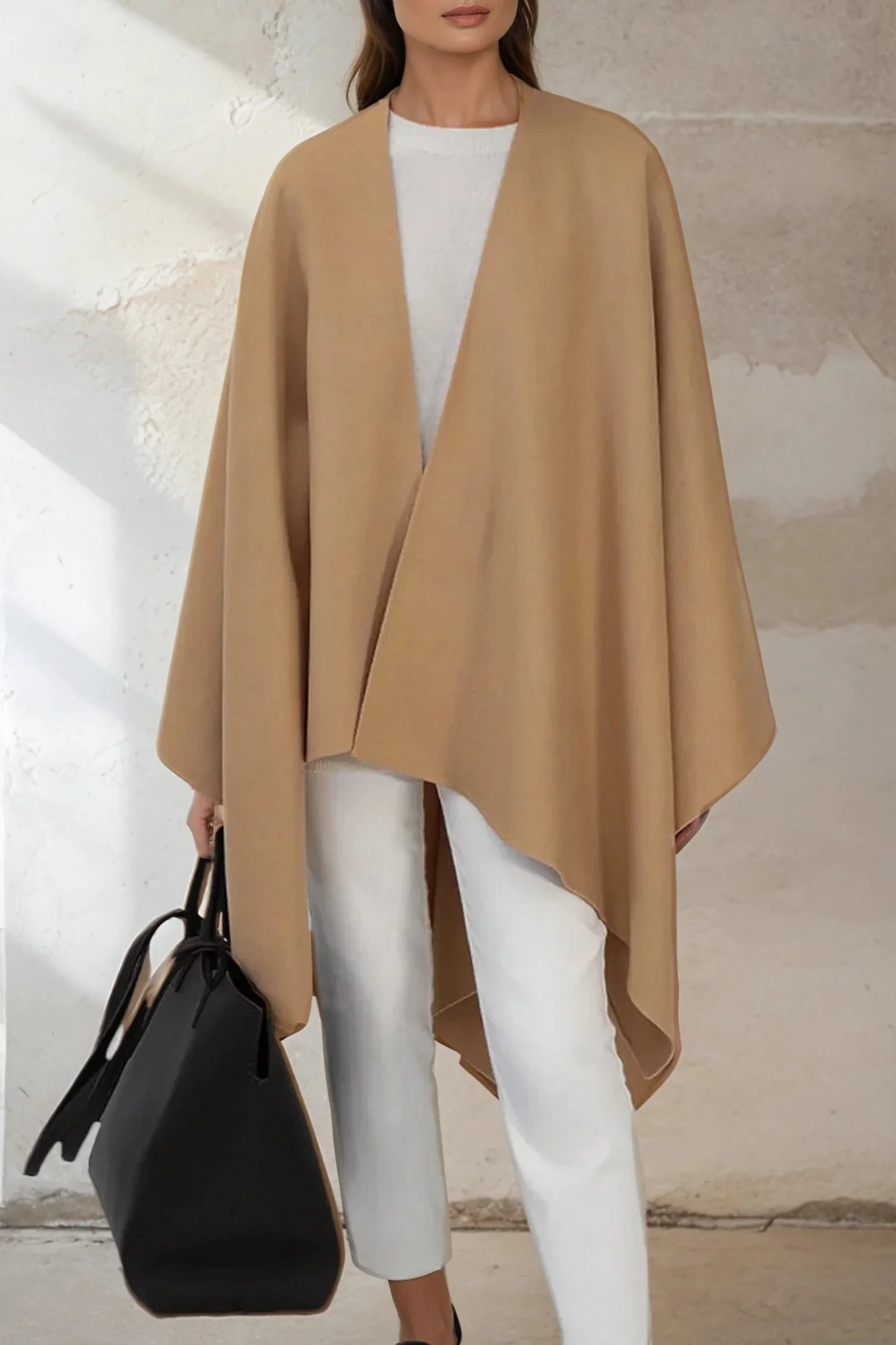 ALPINE CAPE IN PURE CASHMERE - Image 8