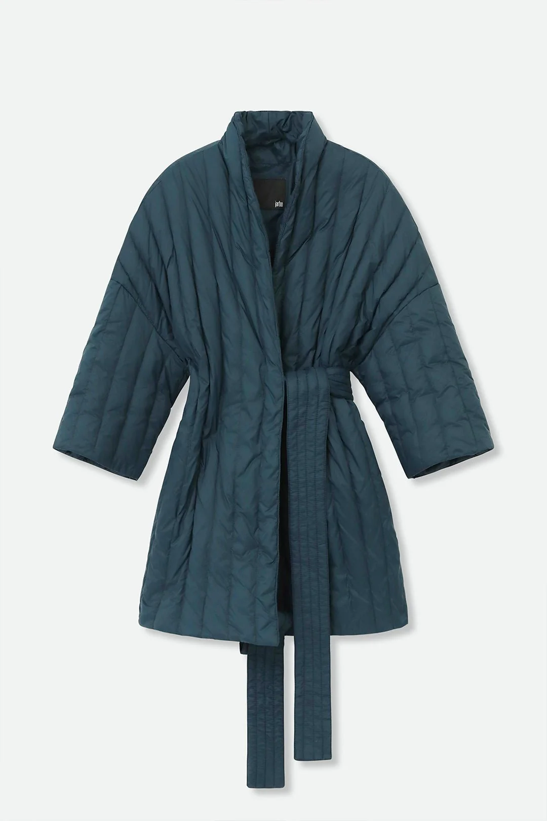 KIMONO BARN COAT IN GOOSE DOWN - Image 3