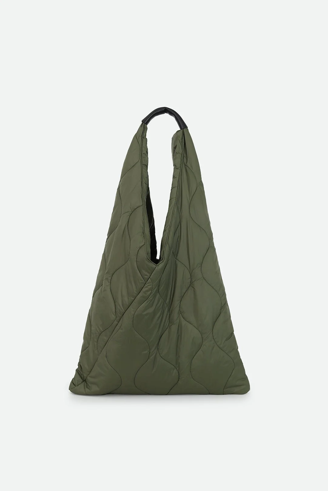 THE GALLERY TOTE QUILTED WITH LEATHER DETAIL - Image 13