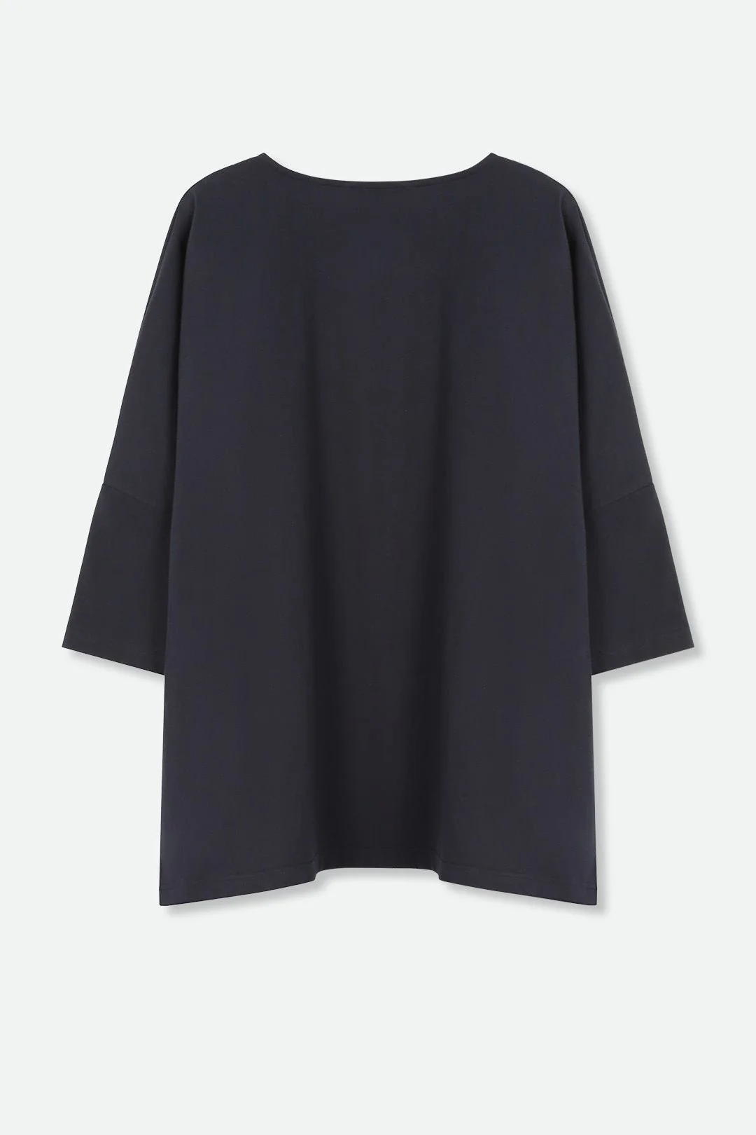 RAYA BOATNECK OVERSIZED TUNIC IN ITALIAN COTTON JERSEY - Image 6