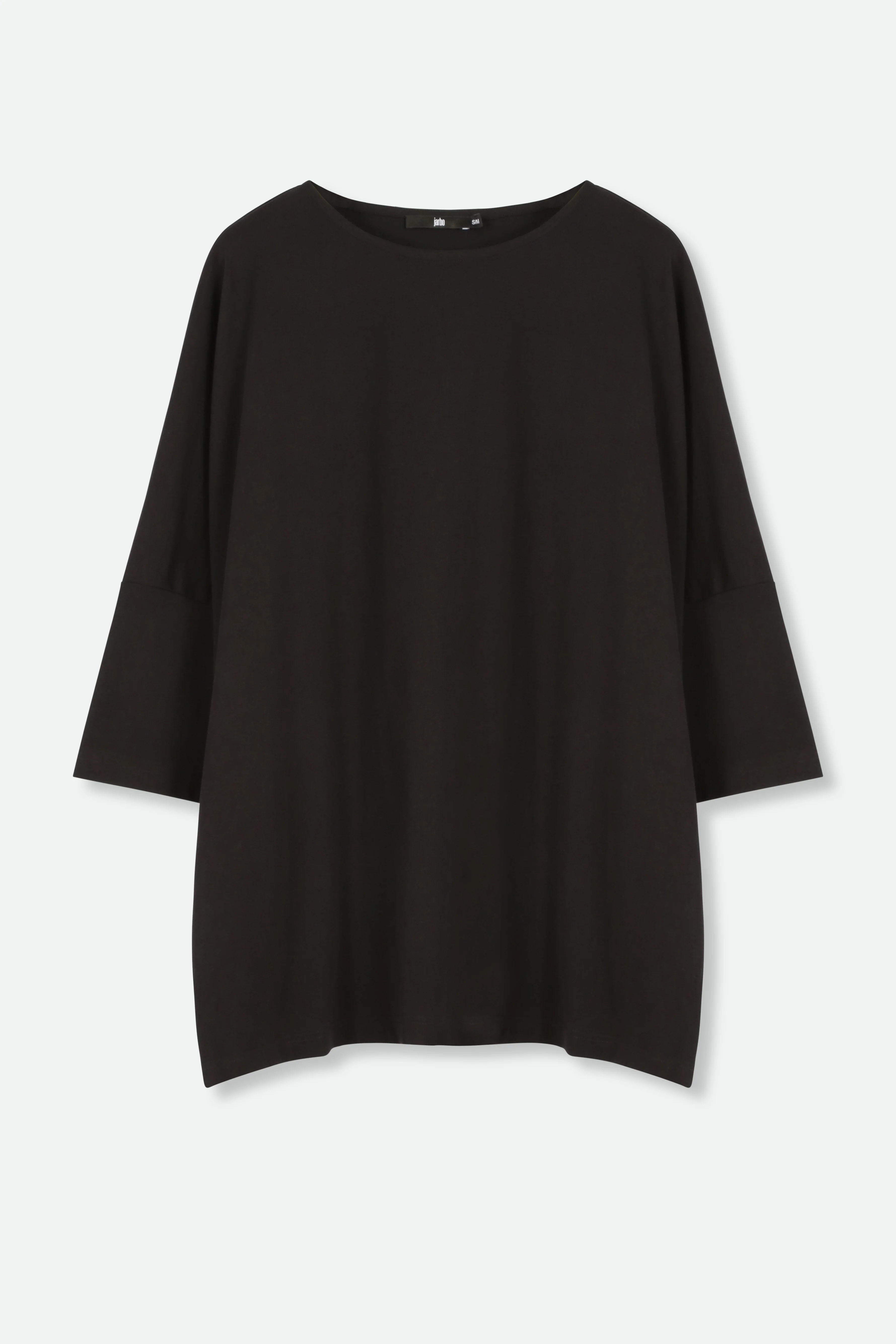RAYA BOATNECK OVERSIZED TUNIC IN ITALIAN COTTON JERSEY - Image 7