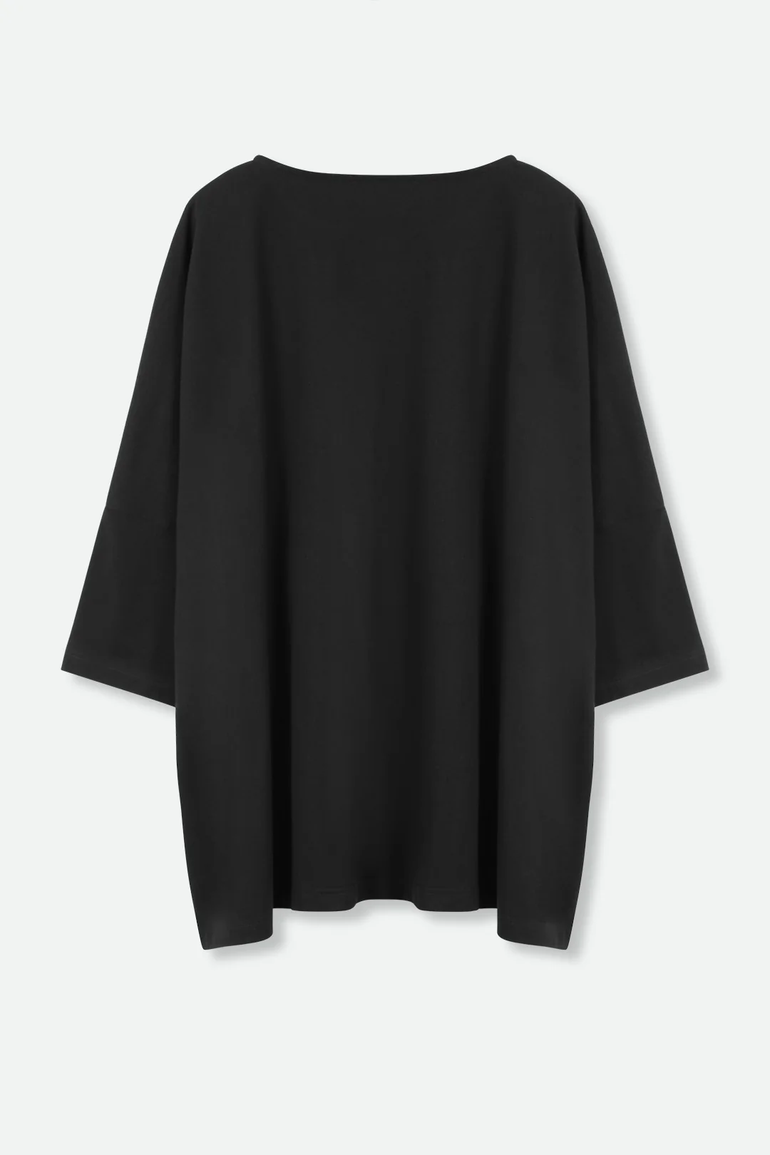 RAYA BOATNECK OVERSIZED TUNIC IN ITALIAN COTTON JERSEY - Image 9