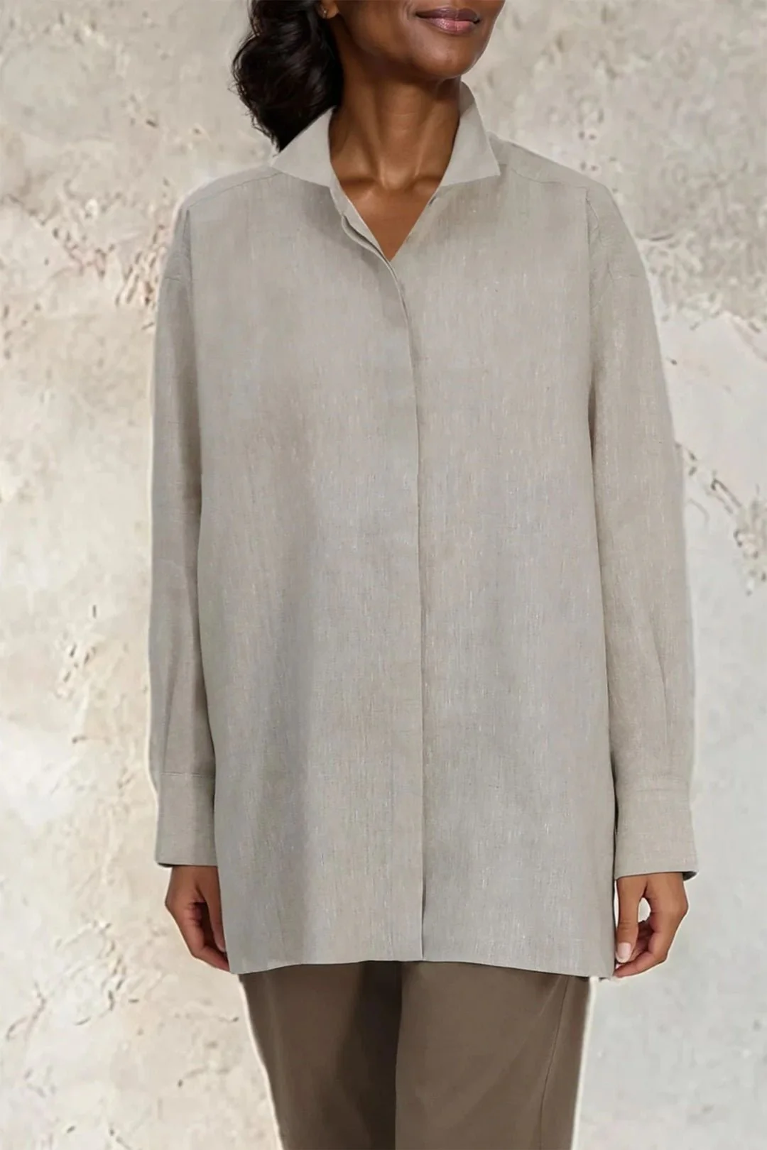 ADRIA SHIRT IN PREMIUM ITALIAN LINEN - Image 5