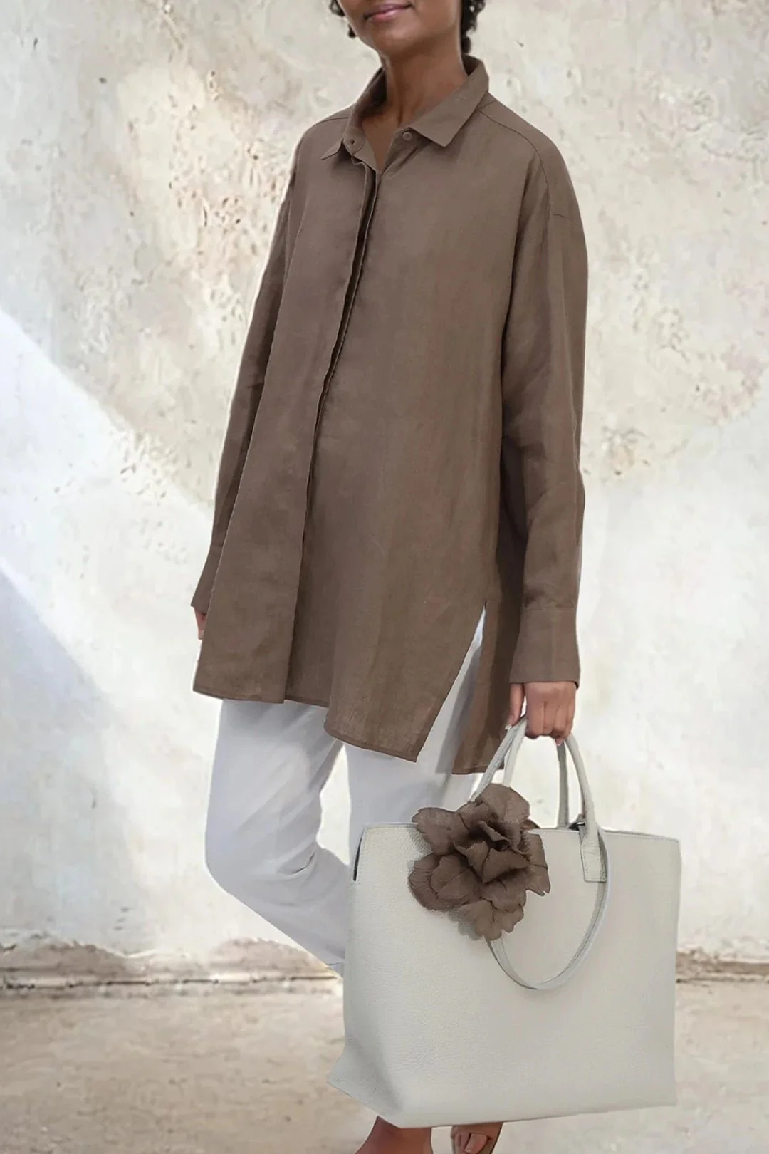 ADRIA SHIRT IN PREMIUM ITALIAN LINEN - Image 8