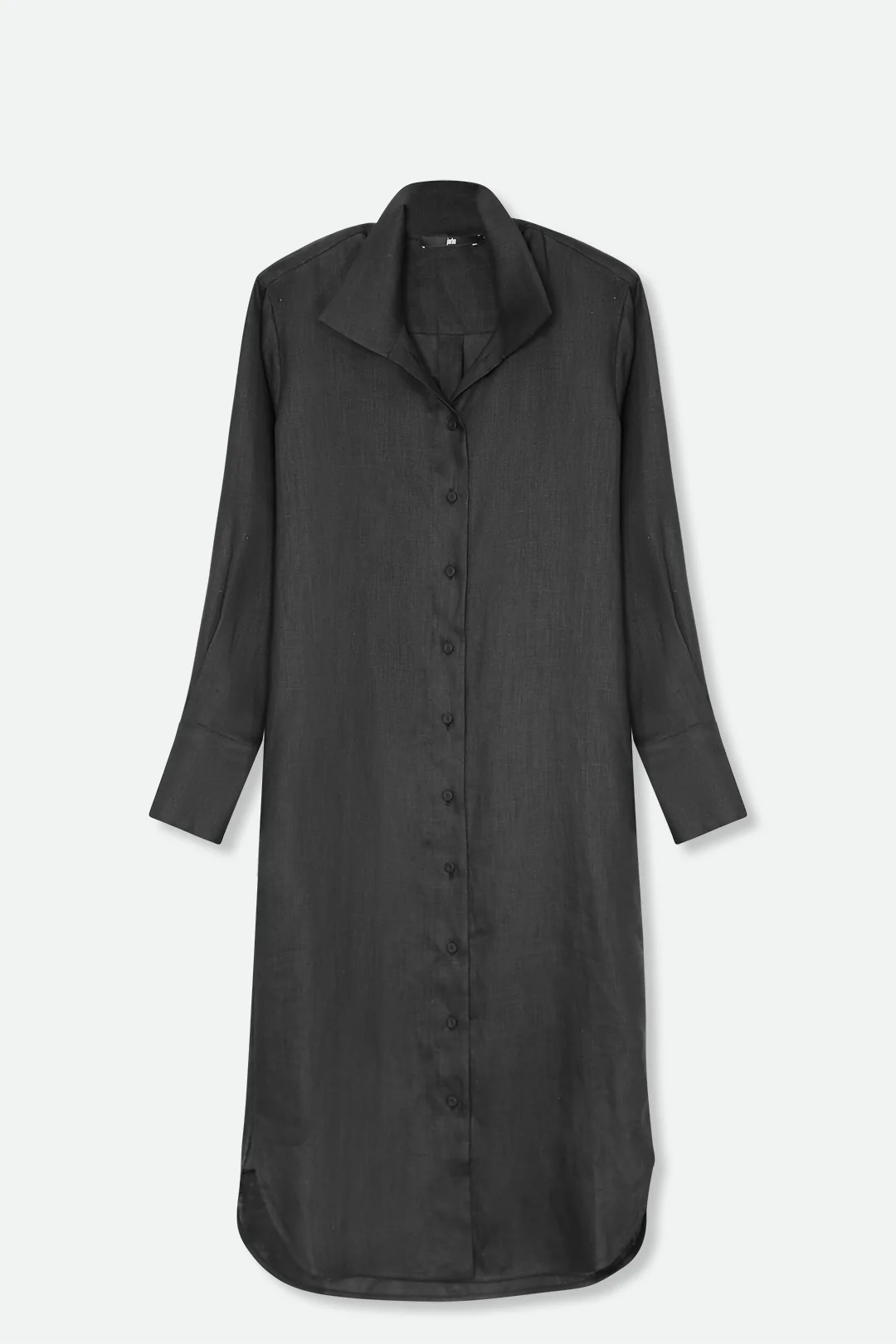 SHIRTDRESS DUSTER IN PREMIUM ITALIAN LINEN - Image 6