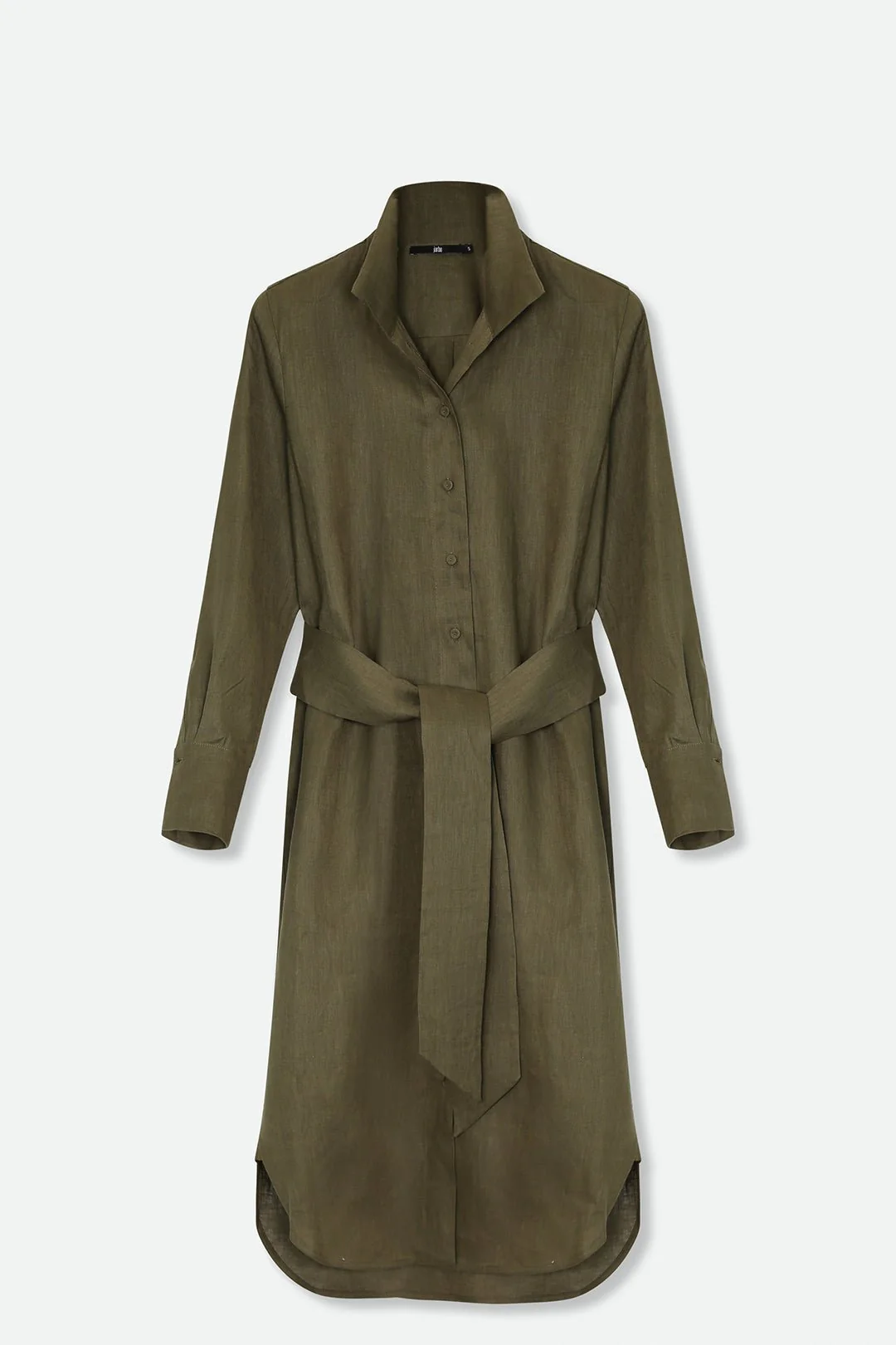 SHIRTDRESS DUSTER IN PREMIUM ITALIAN LINEN - Image 7