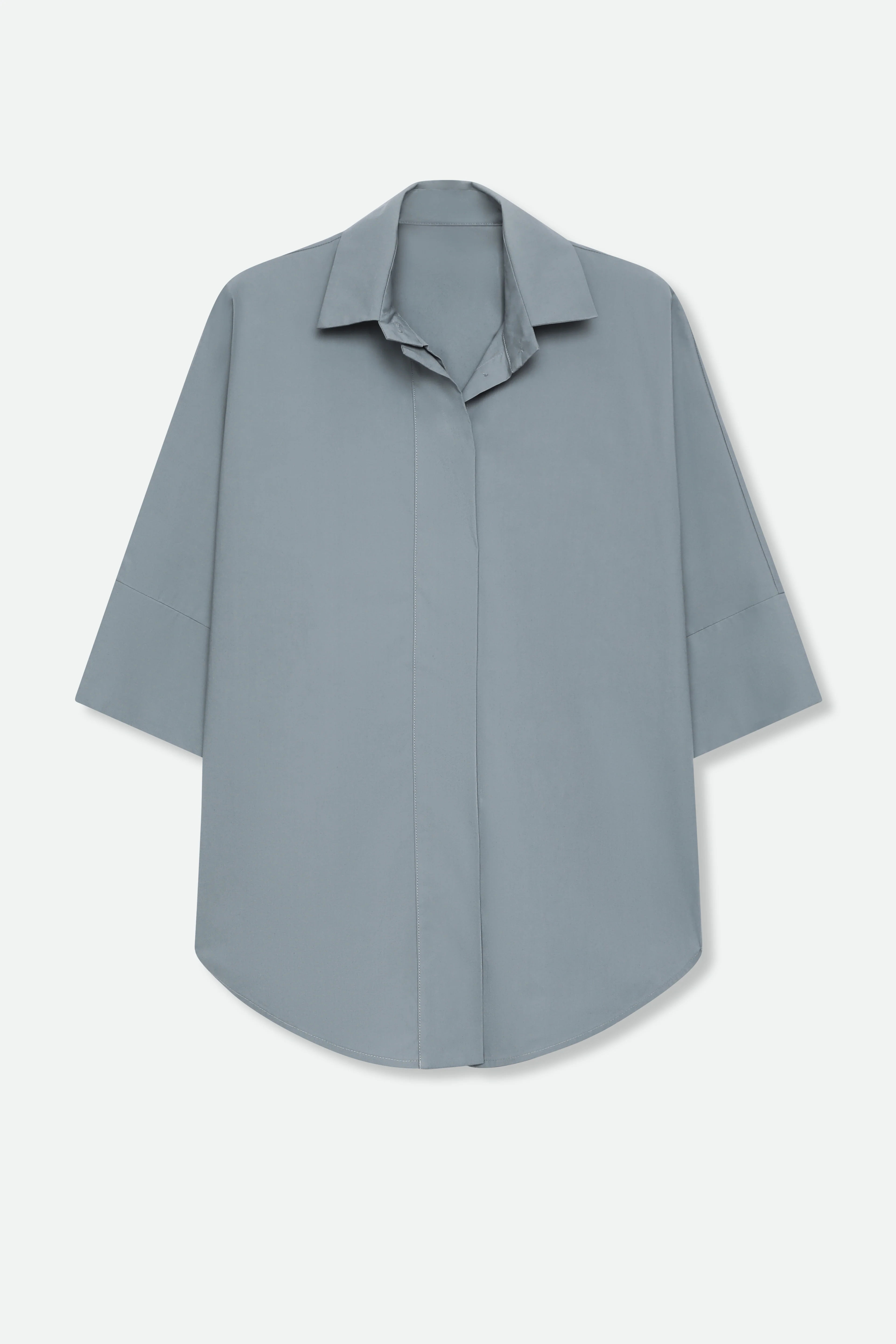 SAHANA DOLMAN SHIRT IN COTTON POPLIN - Image 16
