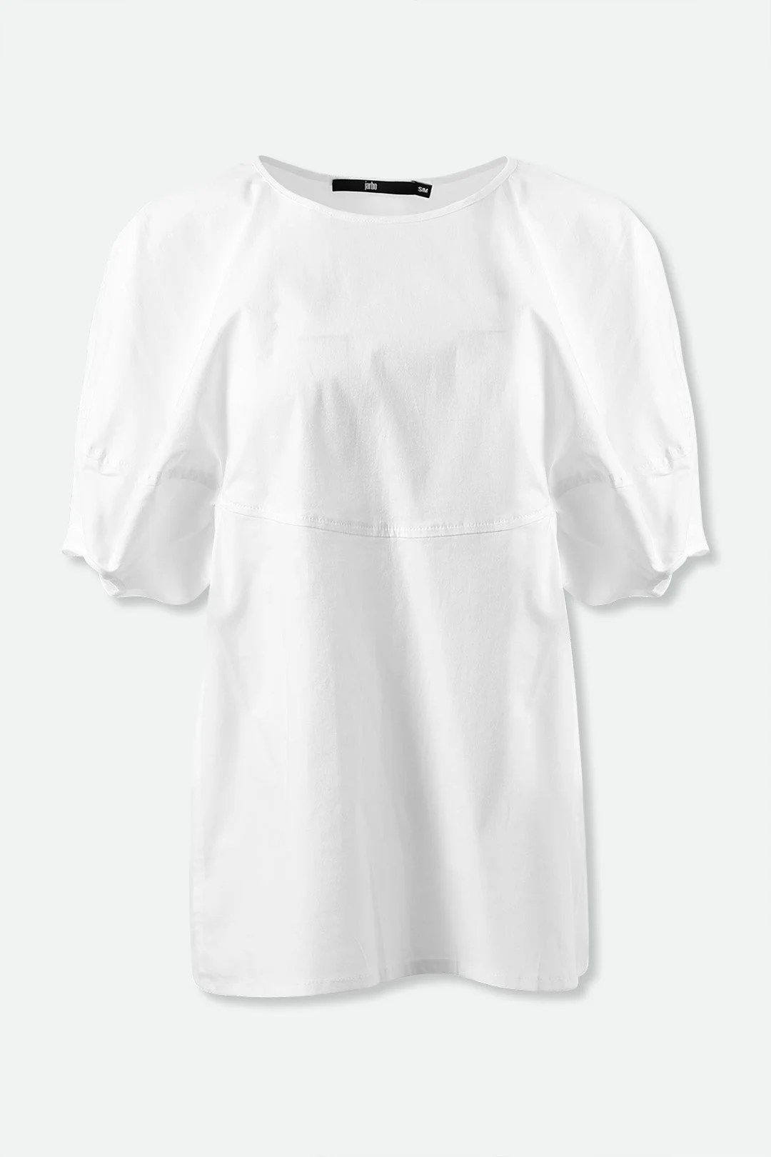 CERCHI SHORT SLEEVE BLOUSE IN ITALIAN COTTON - Image 6