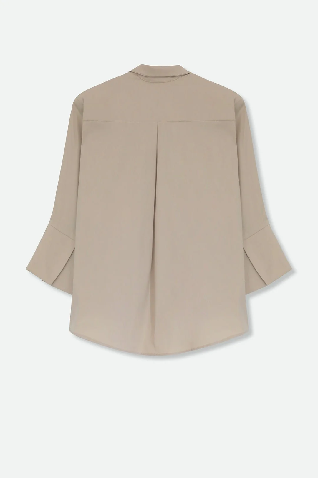 SANDRINE WIDE-CUFF SHIRT IN ITALIAN COTTON STRETCH - Image 6
