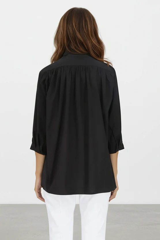 SOLANA SHIRT IN ITALIAN COTTON POPLIN - Image 6
