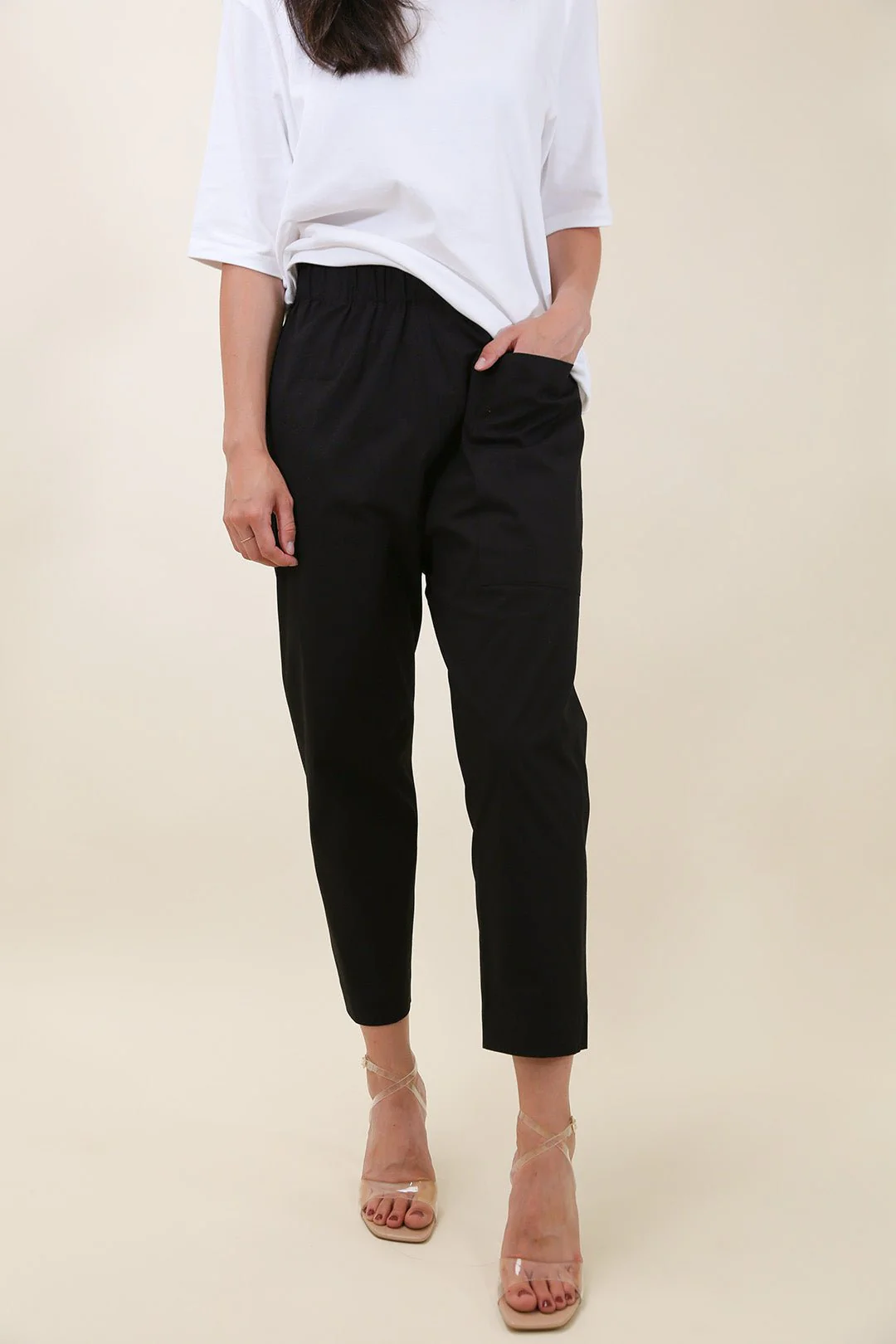 SOFI POCKET PANT IN ITALIAN COTTON - Image 2