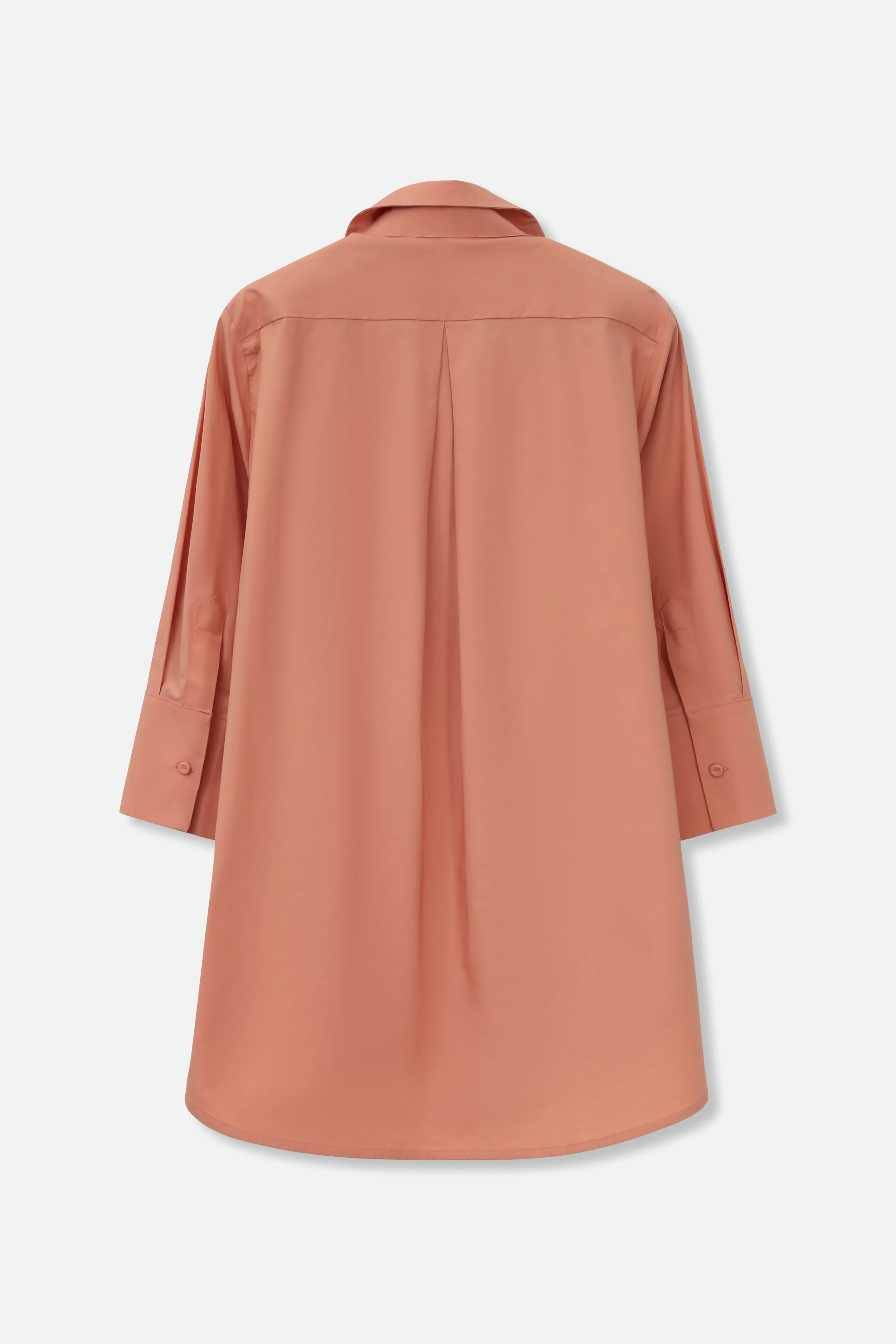 SADIE 3/4 SLEEVE SHIRT IN ITALIAN COTTON POPLIN STRETCH - Image 13