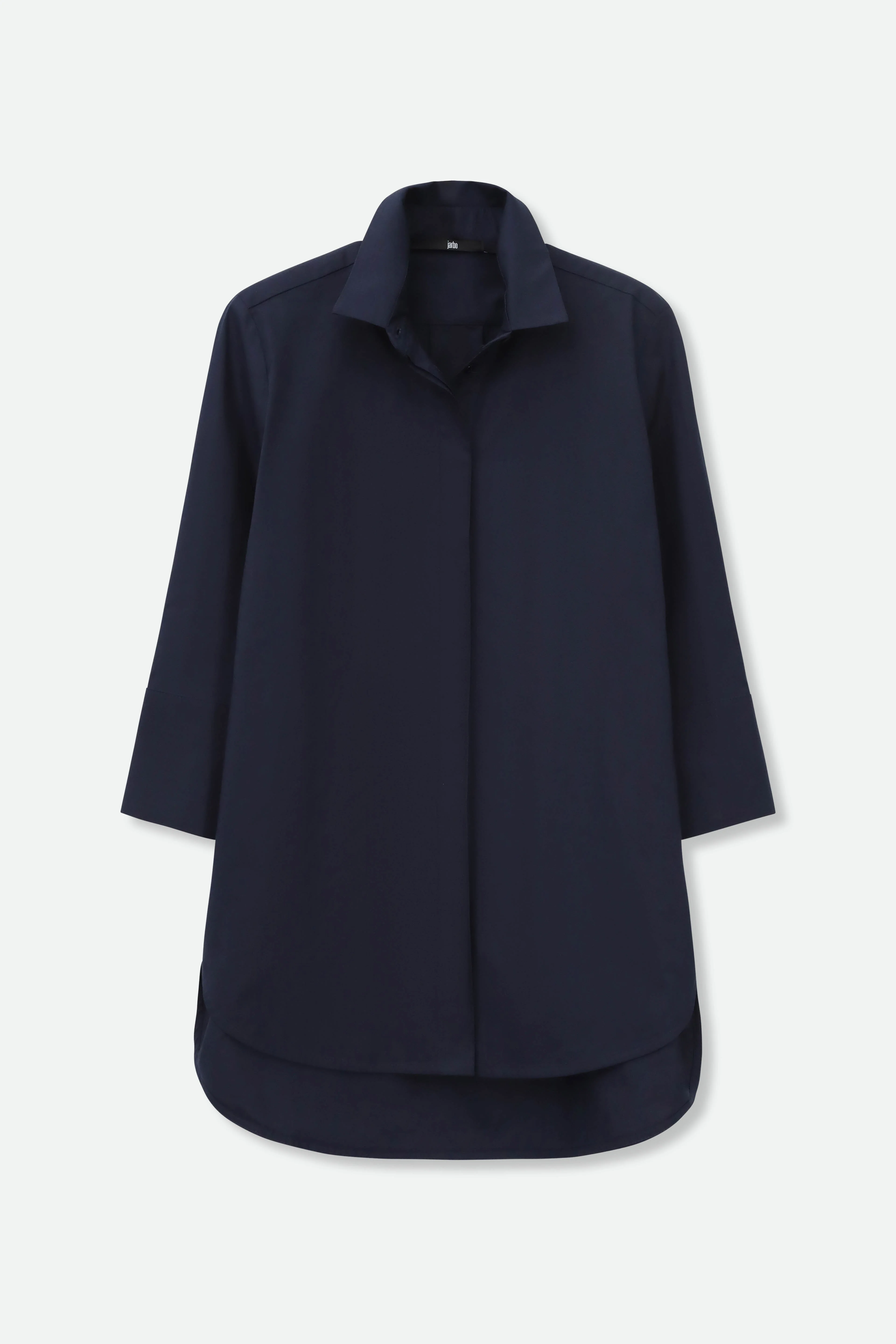 SADIE 3/4 SLEEVE SHIRT IN ITALIAN COTTON POPLIN STRETCH - Image 8