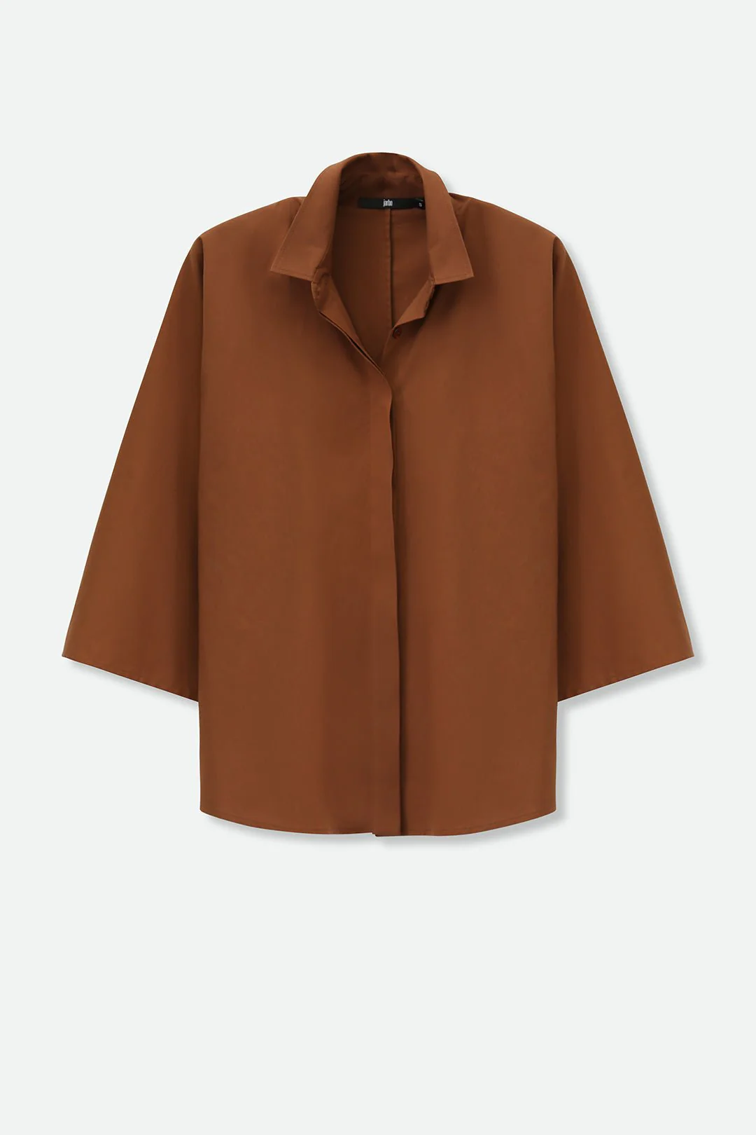 REMI KIMONO SLEEVE SHIRT IN ITALIAN COTTON STRETCH - Image 5