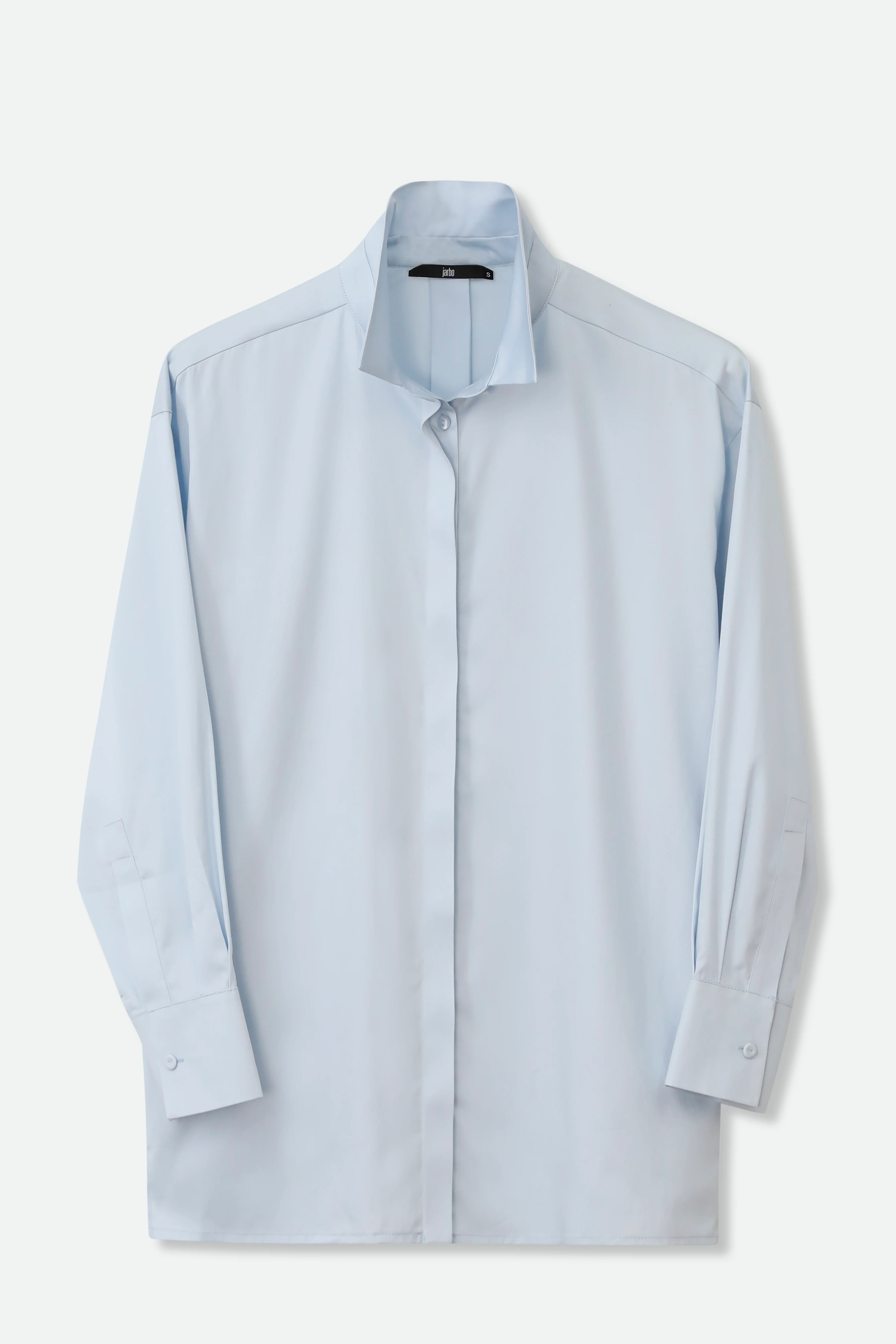 ADRIA SHIRT IN ITALIAN COTTON POPLIN STRETCH - Image 4