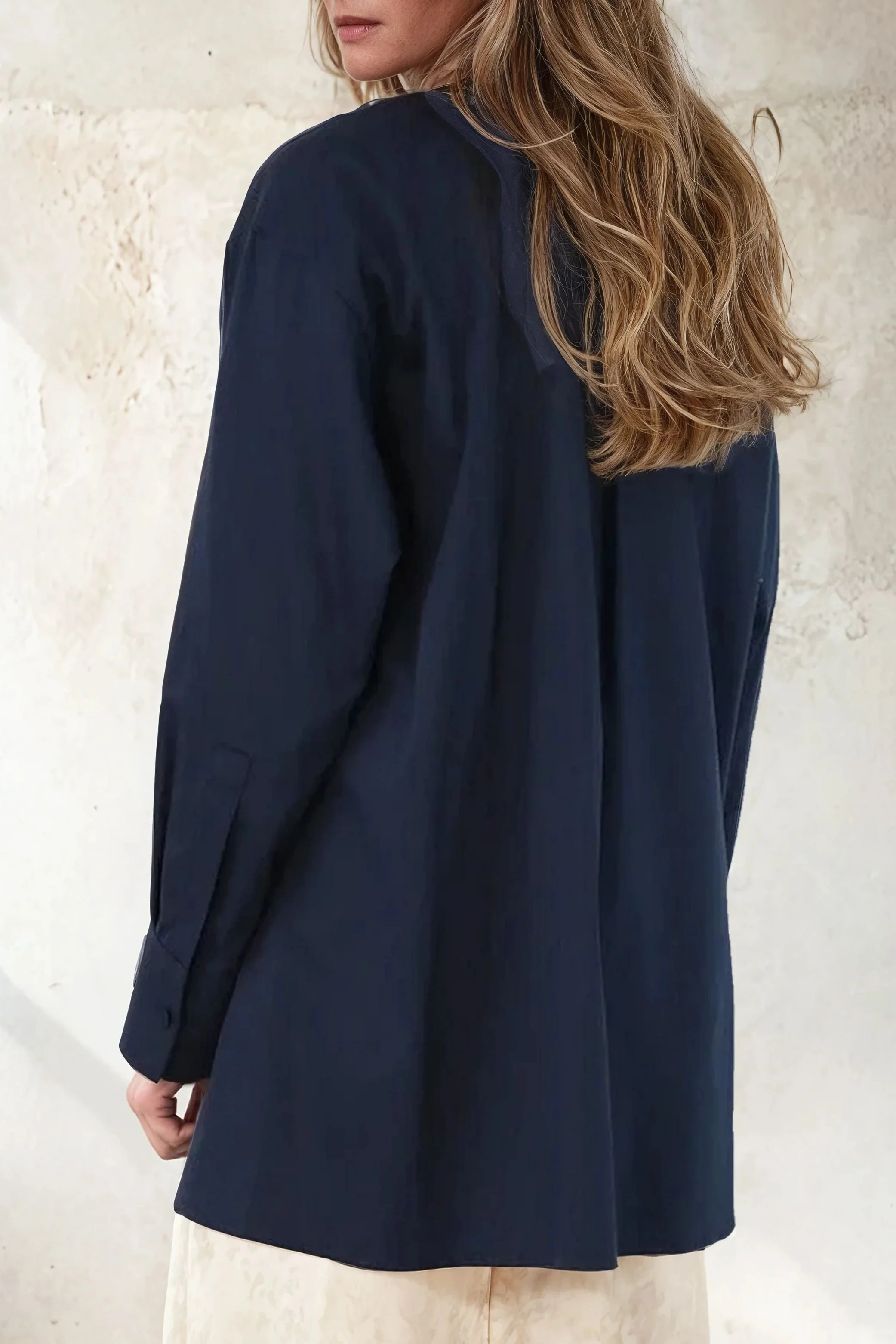 ADRIA SHIRT IN ITALIAN COTTON POPLIN STRETCH - Image 9