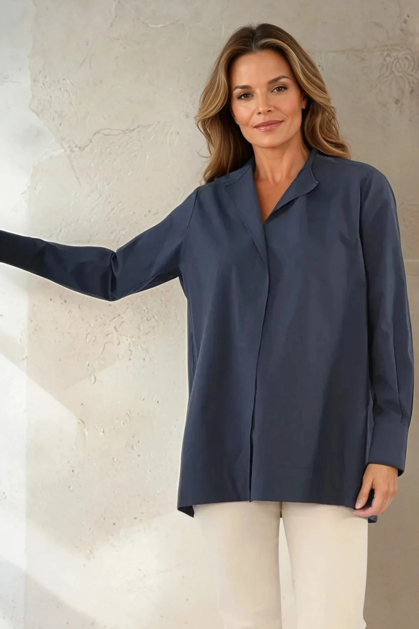 ILONA SHIRT IN ITALIAN COTTON POPLIN - Image 11