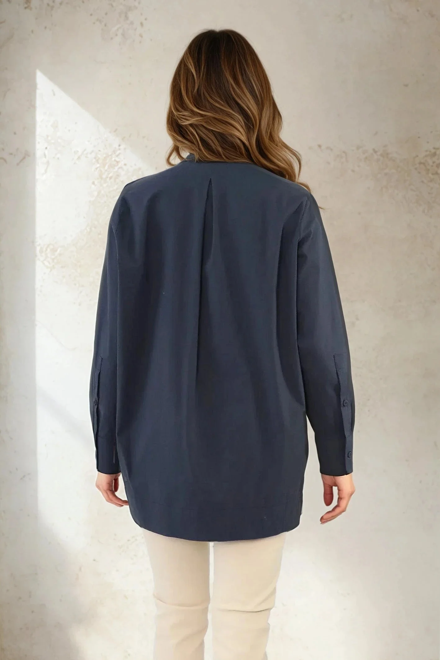 ILONA SHIRT IN ITALIAN COTTON POPLIN - Image 12