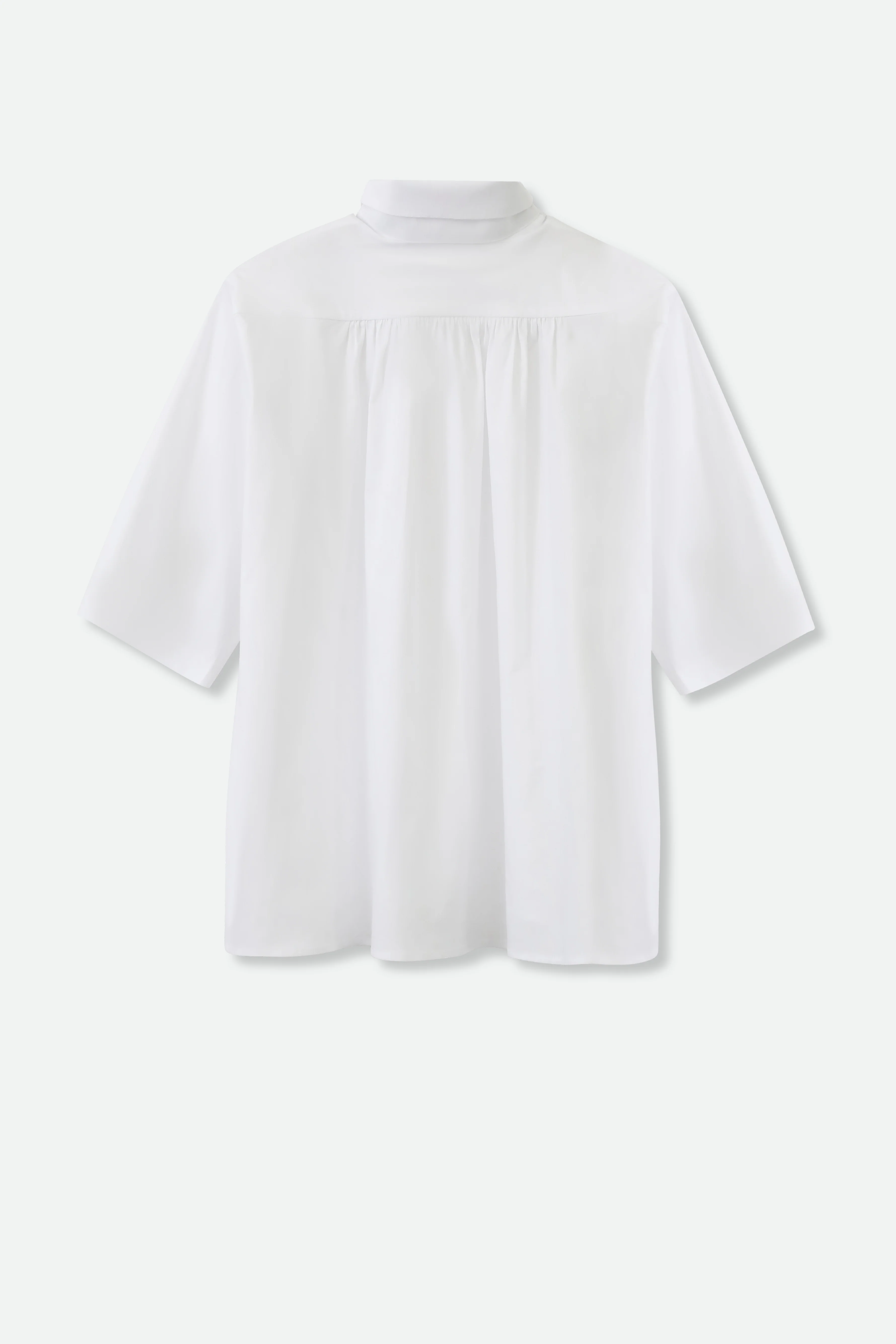 CAMP SHIRT IN ITALIAN COTTON POPLIN STRETCH - Image 5