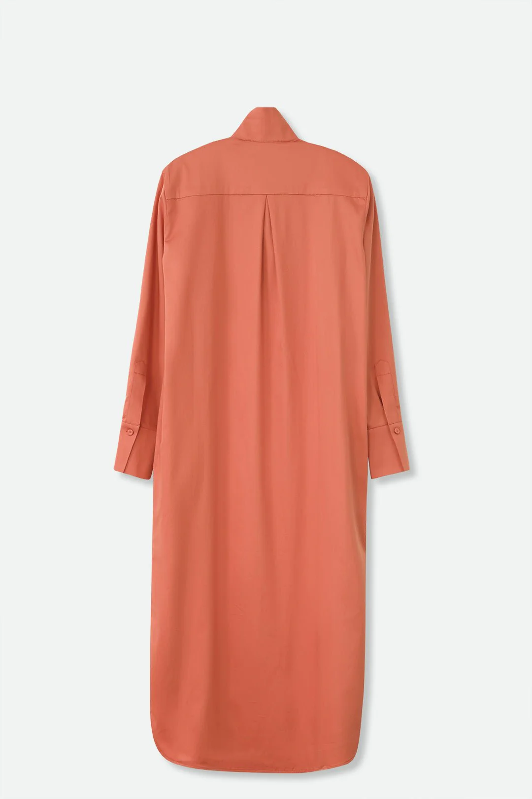 SHIRTDRESS DUSTER IN PREMIUM ITALIAN COTTON - Image 6