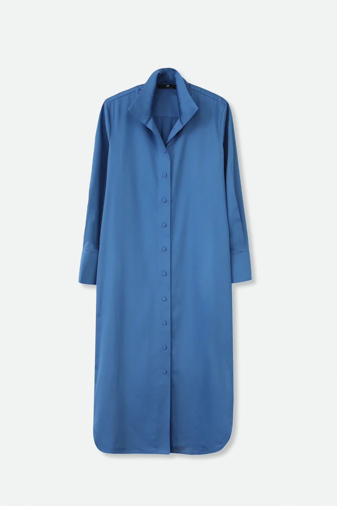 SHIRTDRESS DUSTER IN PREMIUM ITALIAN COTTON - Image 8