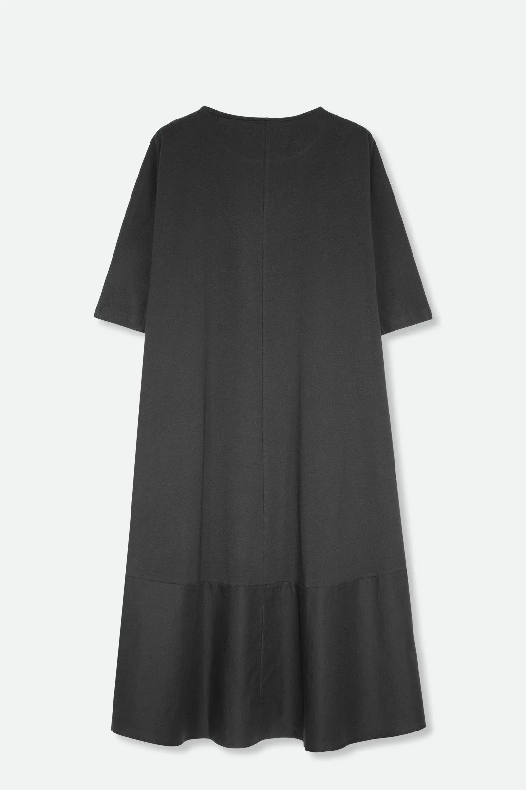 DAVINA MAXI DRESS IN ITALIAN JERSEY AND POPLIN COTTON - Image 14