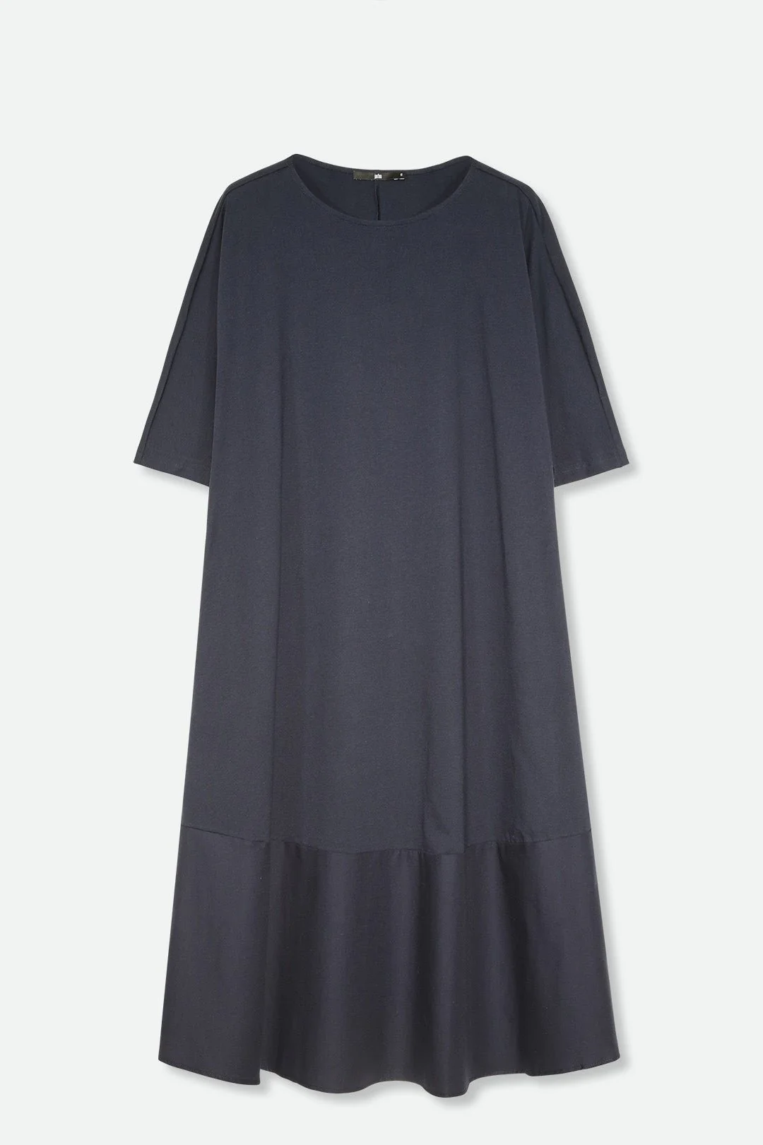 DAVINA MAXI DRESS IN ITALIAN JERSEY AND POPLIN COTTON - Image 7