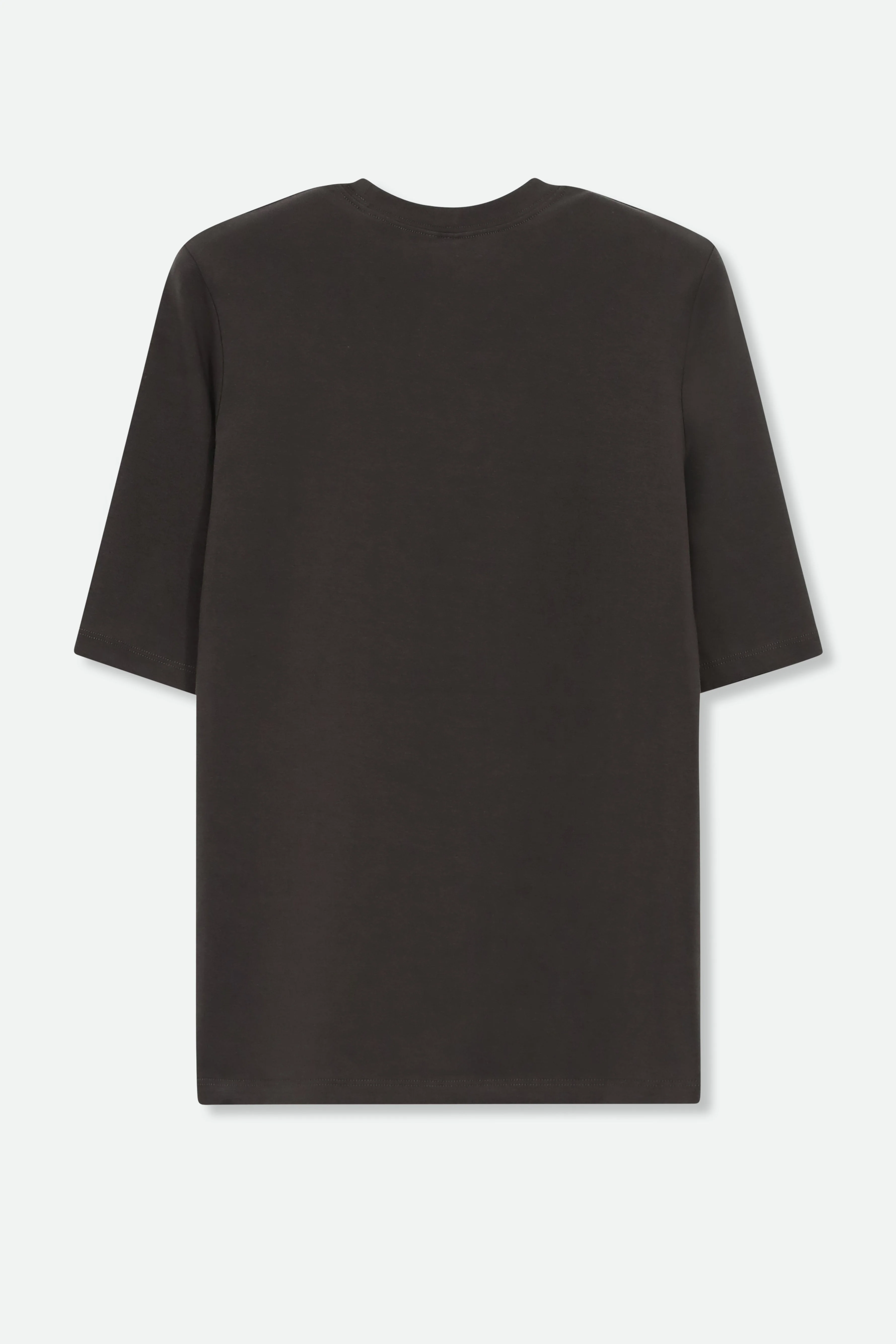 ELBOW SLEEVE CREW IN PIMA COTTON STRETCH - Image 11