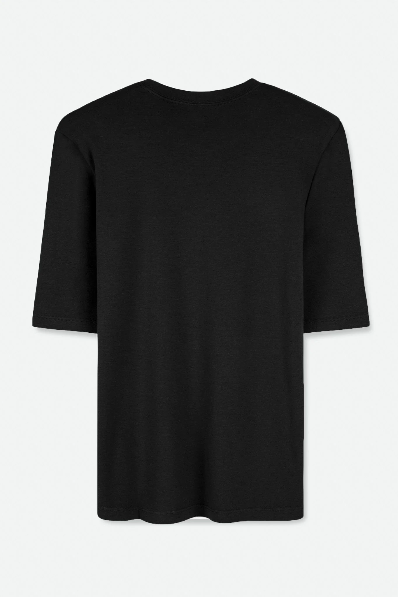 ELBOW SLEEVE CREW IN PIMA COTTON STRETCH - Image 6