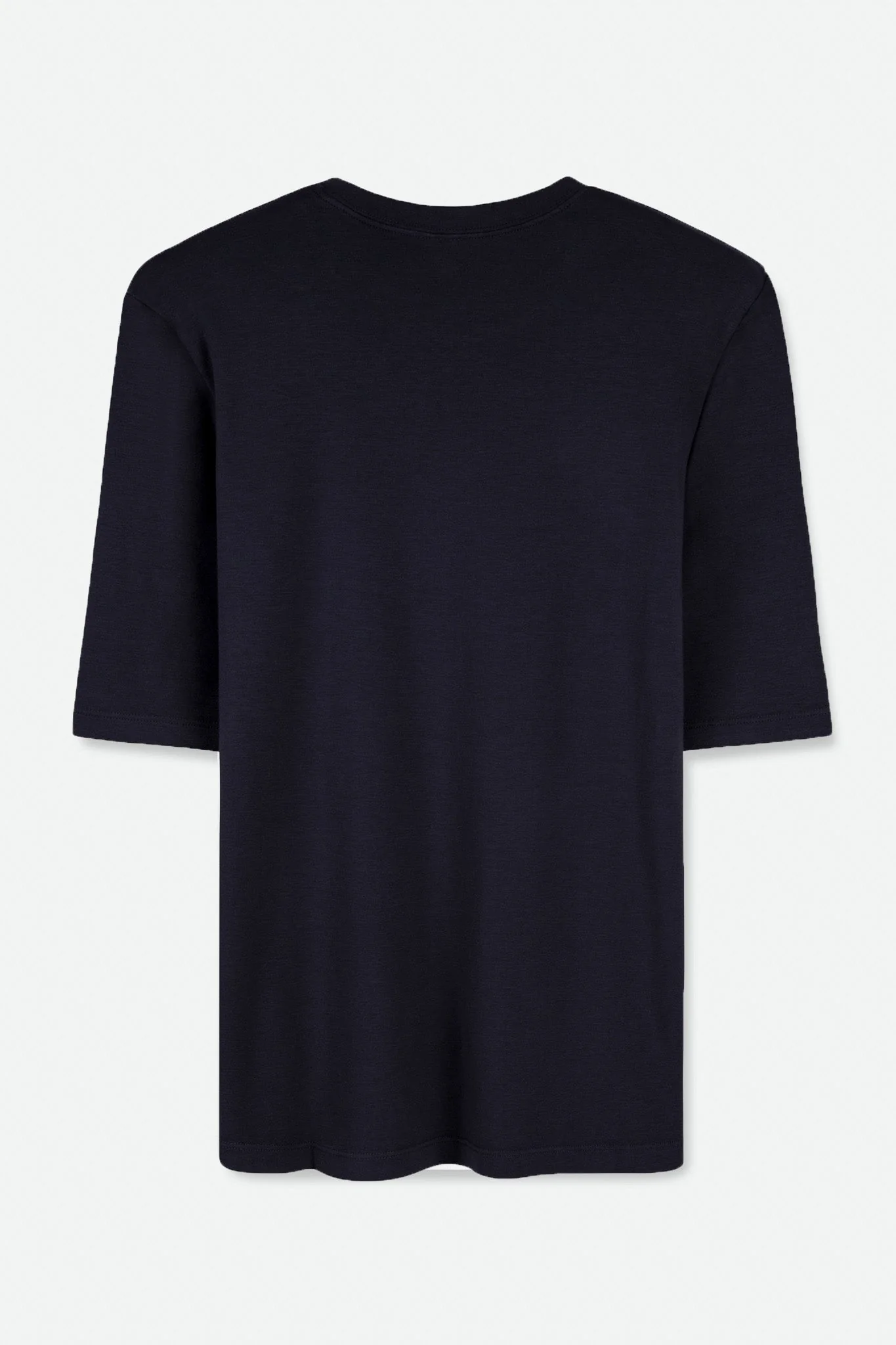 ELBOW SLEEVE CREW IN PIMA COTTON STRETCH - Image 7