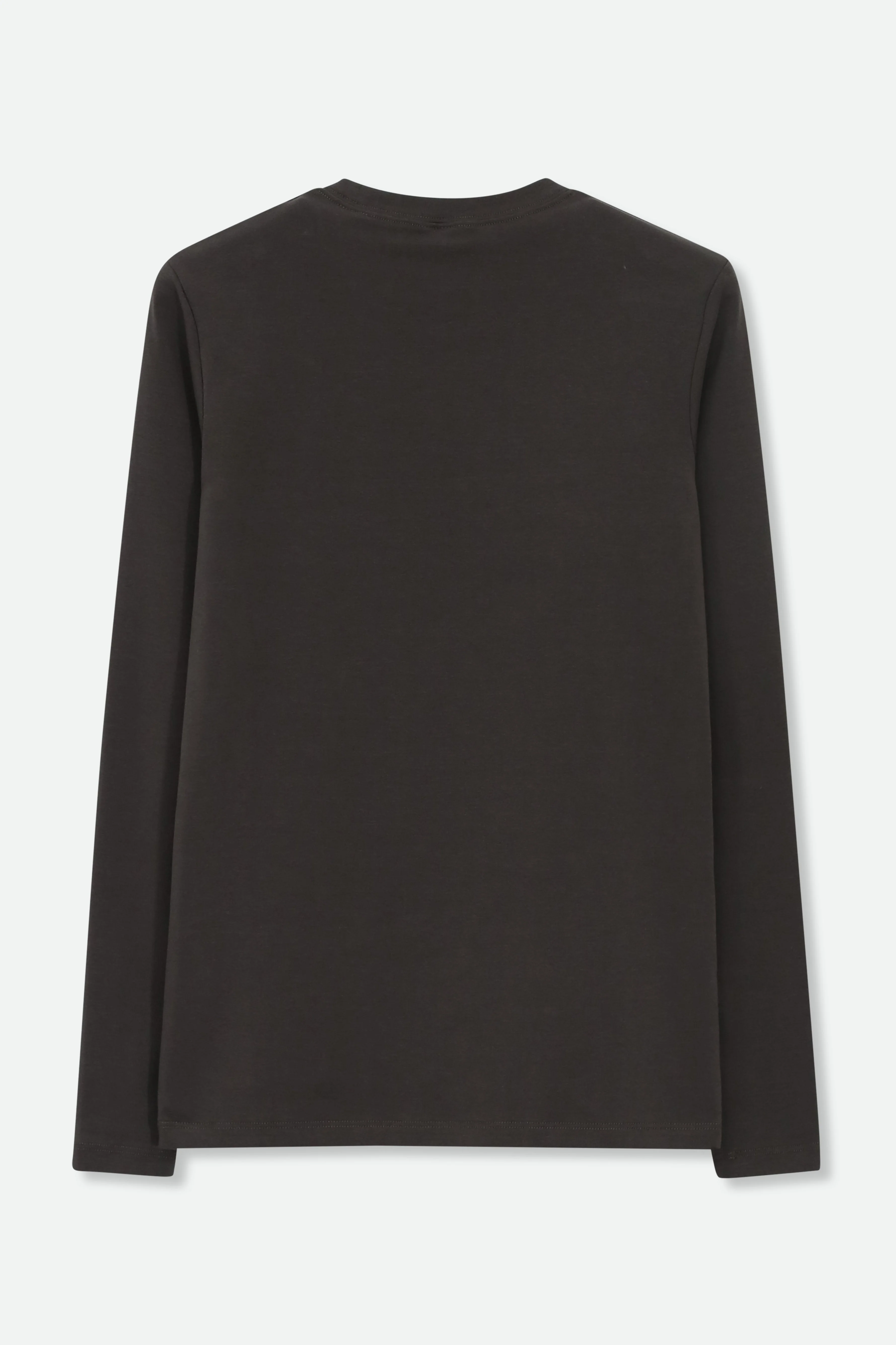 LONG SLEEVE CREW IN PIMA COTTON STRETCH - Image 13
