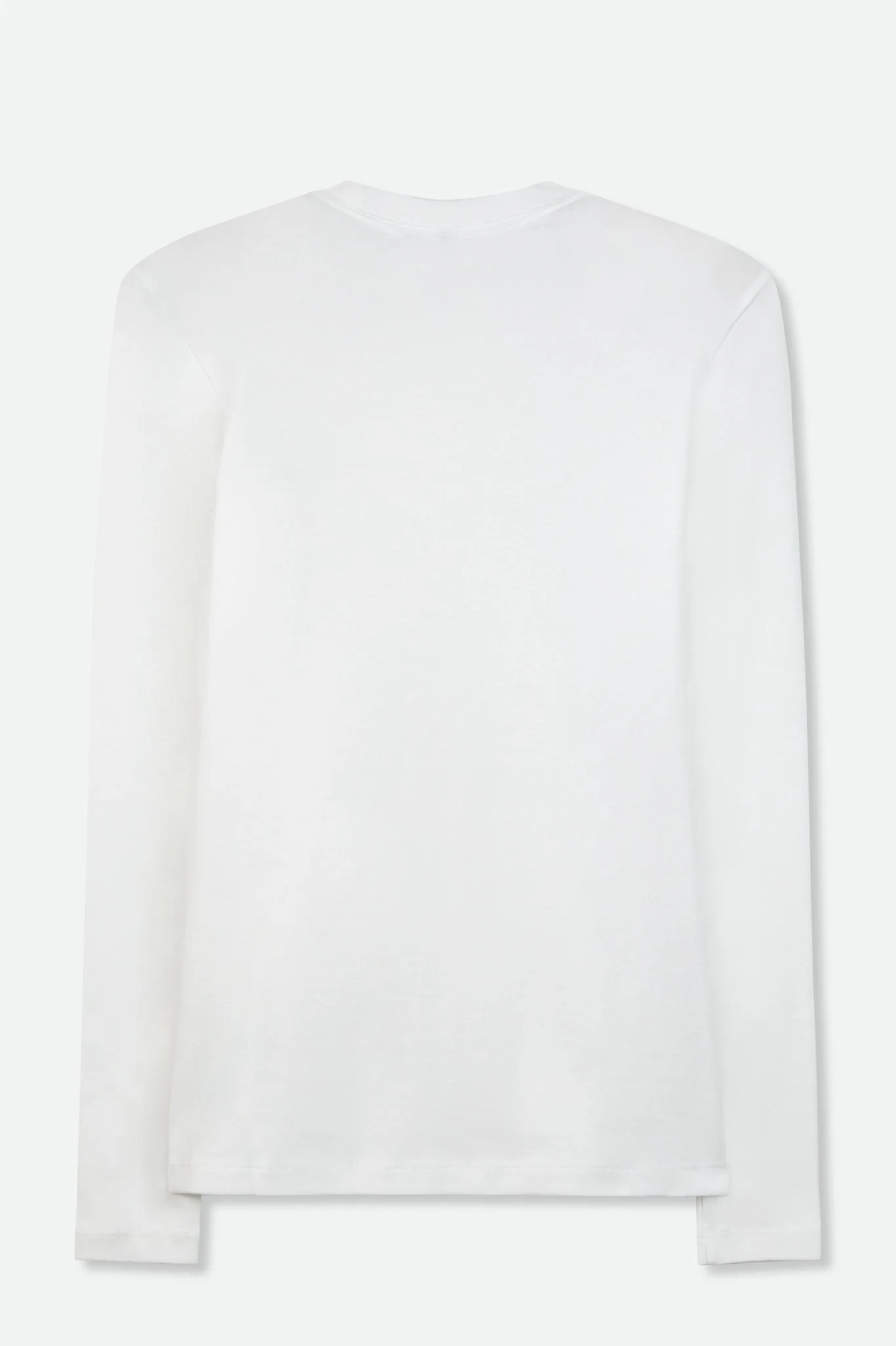 LONG SLEEVE CREW IN PIMA COTTON STRETCH - Image 3