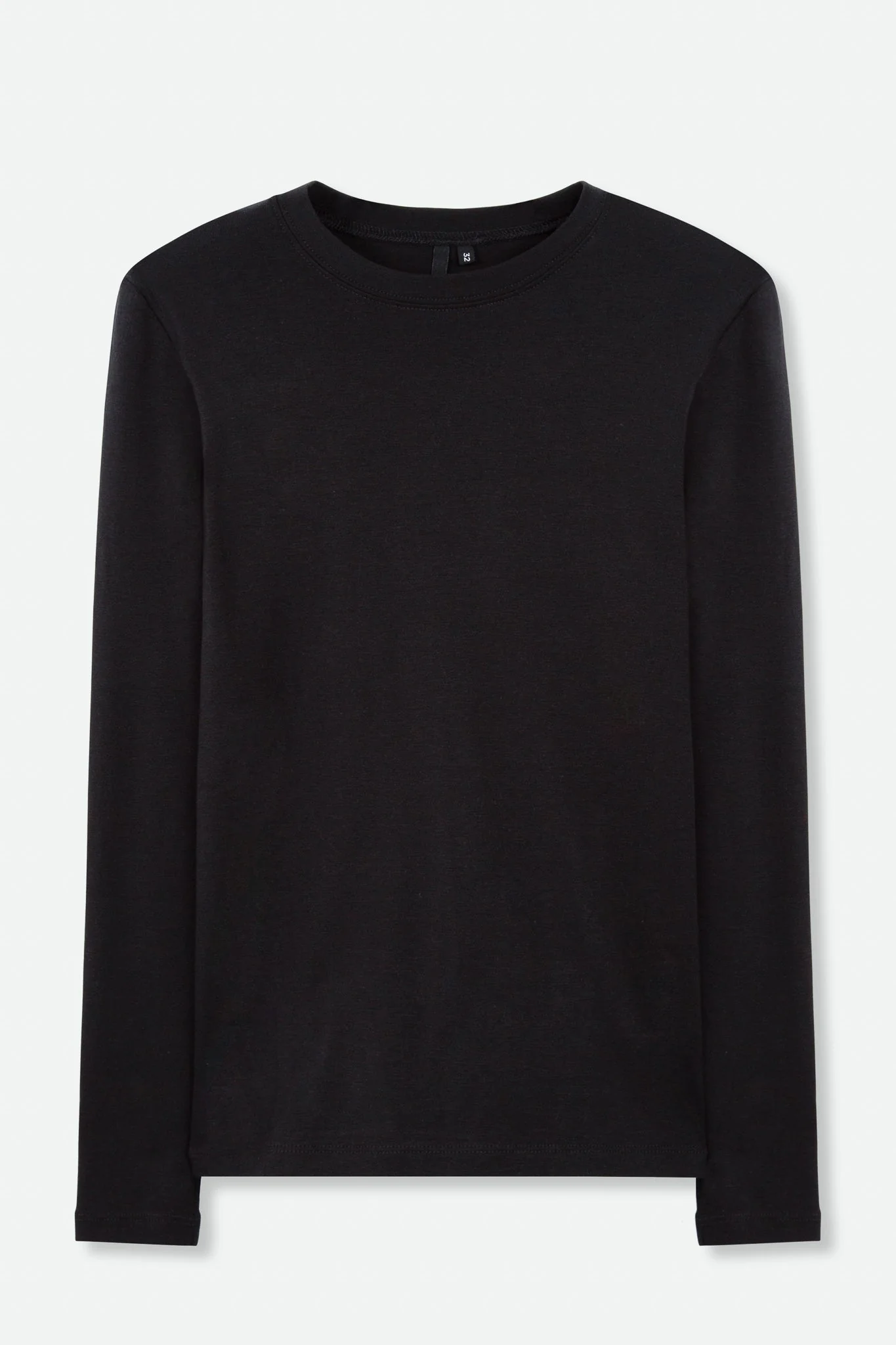 LONG SLEEVE CREW IN PIMA COTTON STRETCH - Image 5