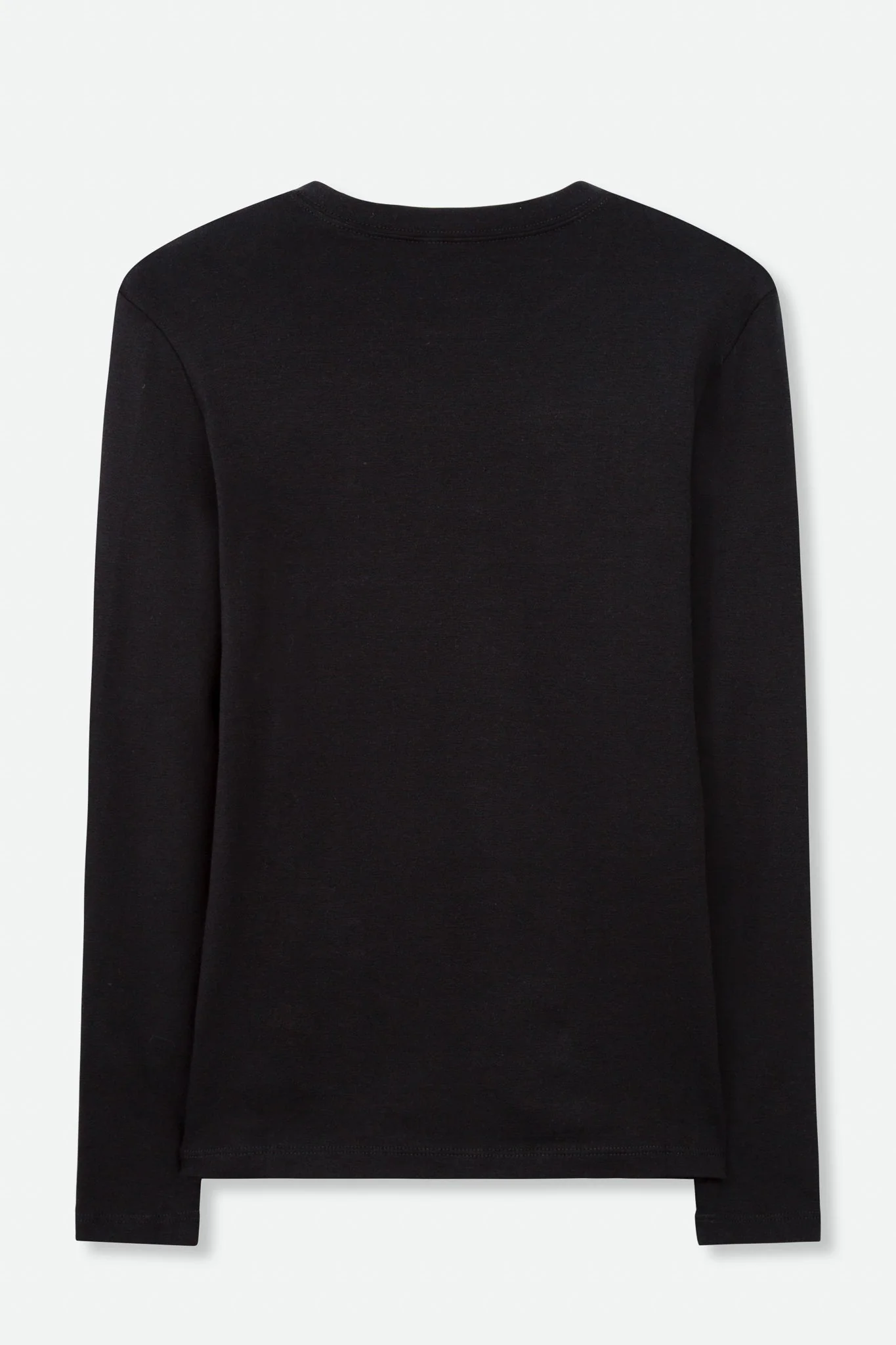 LONG SLEEVE CREW IN PIMA COTTON STRETCH - Image 6