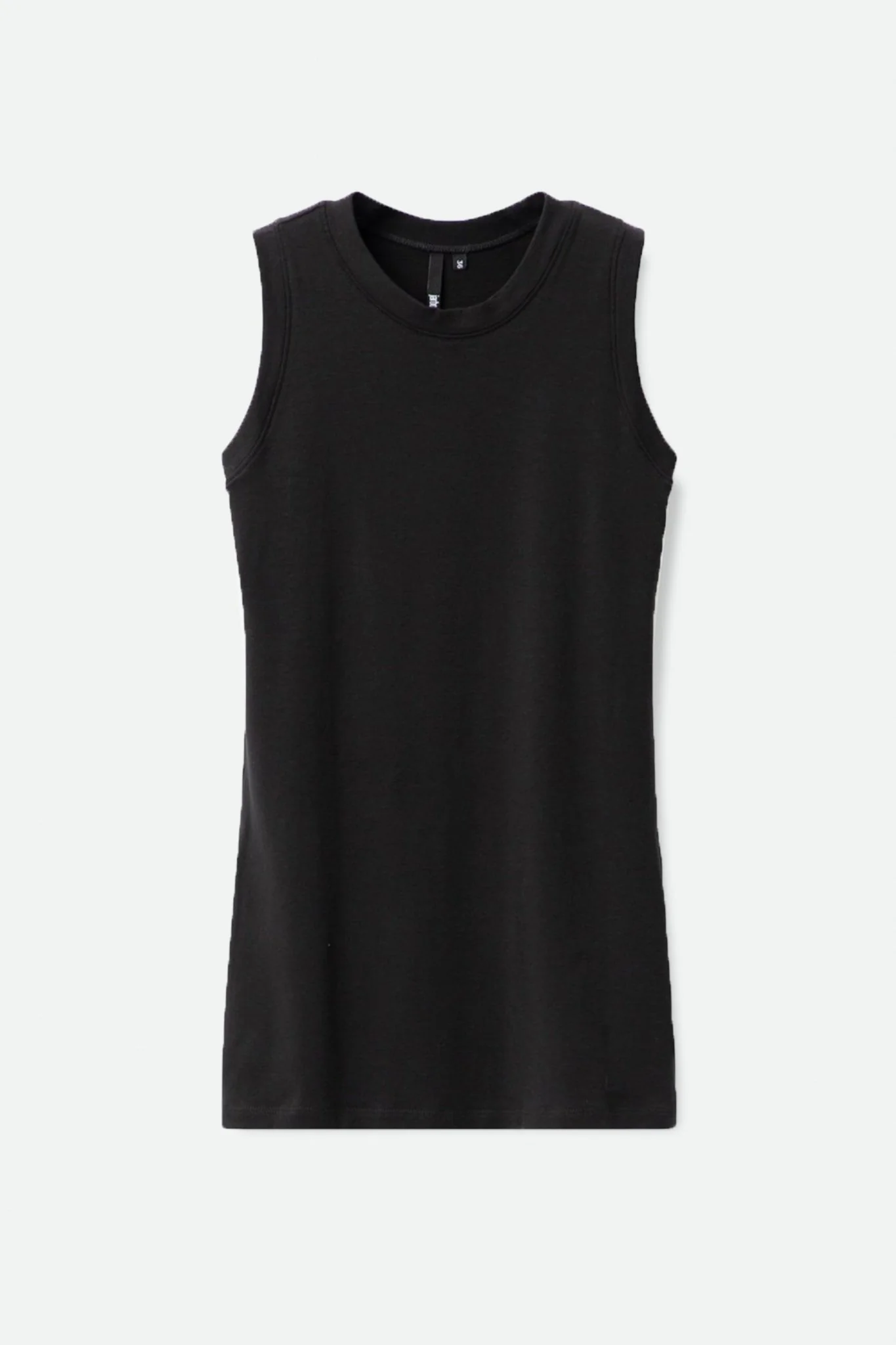 MUSCLE TANK TUNIC LENGTH IN PIMA COTTON STRETCH - Image 6