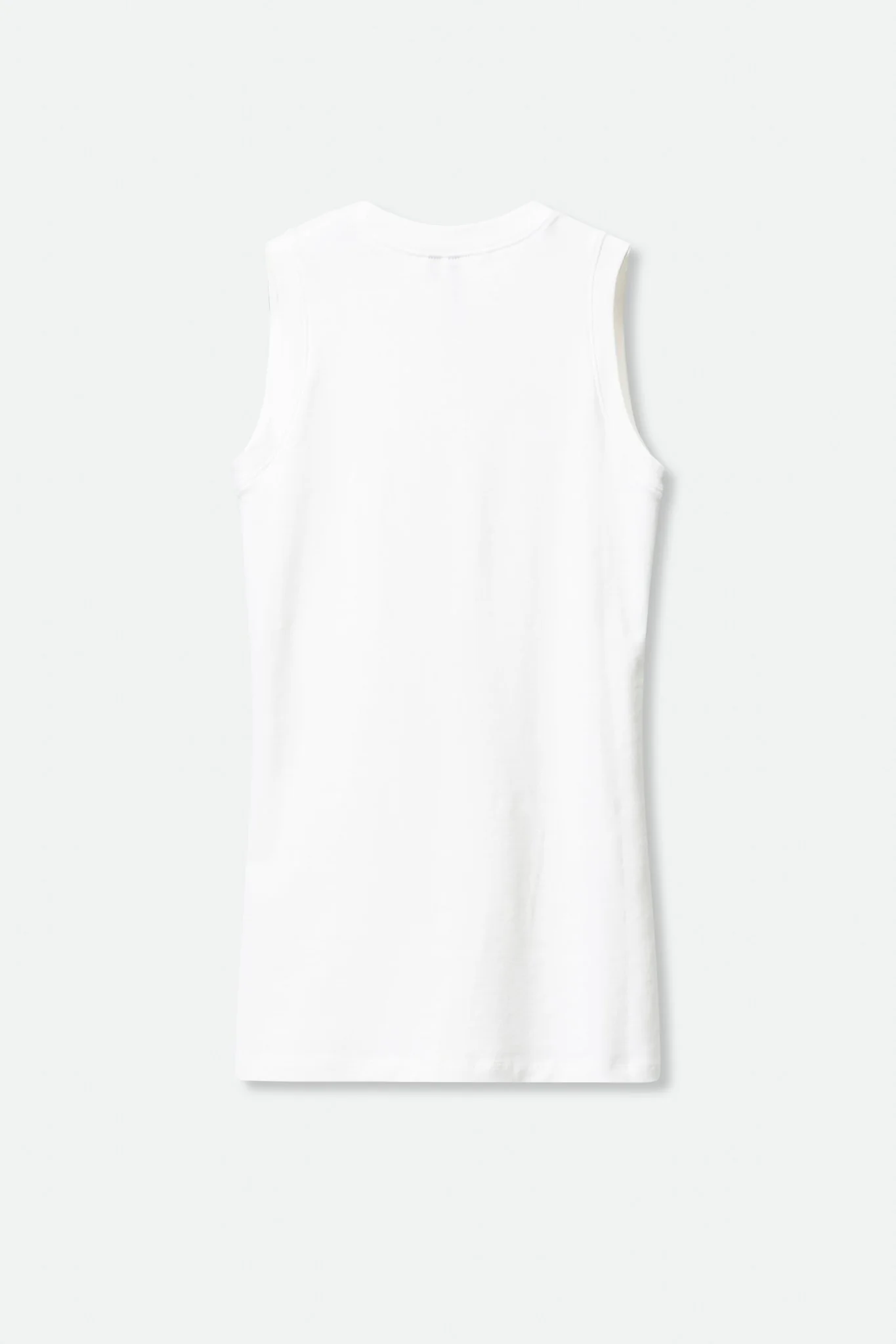 MUSCLE TANK TUNIC LENGTH IN PIMA COTTON STRETCH - Image 8
