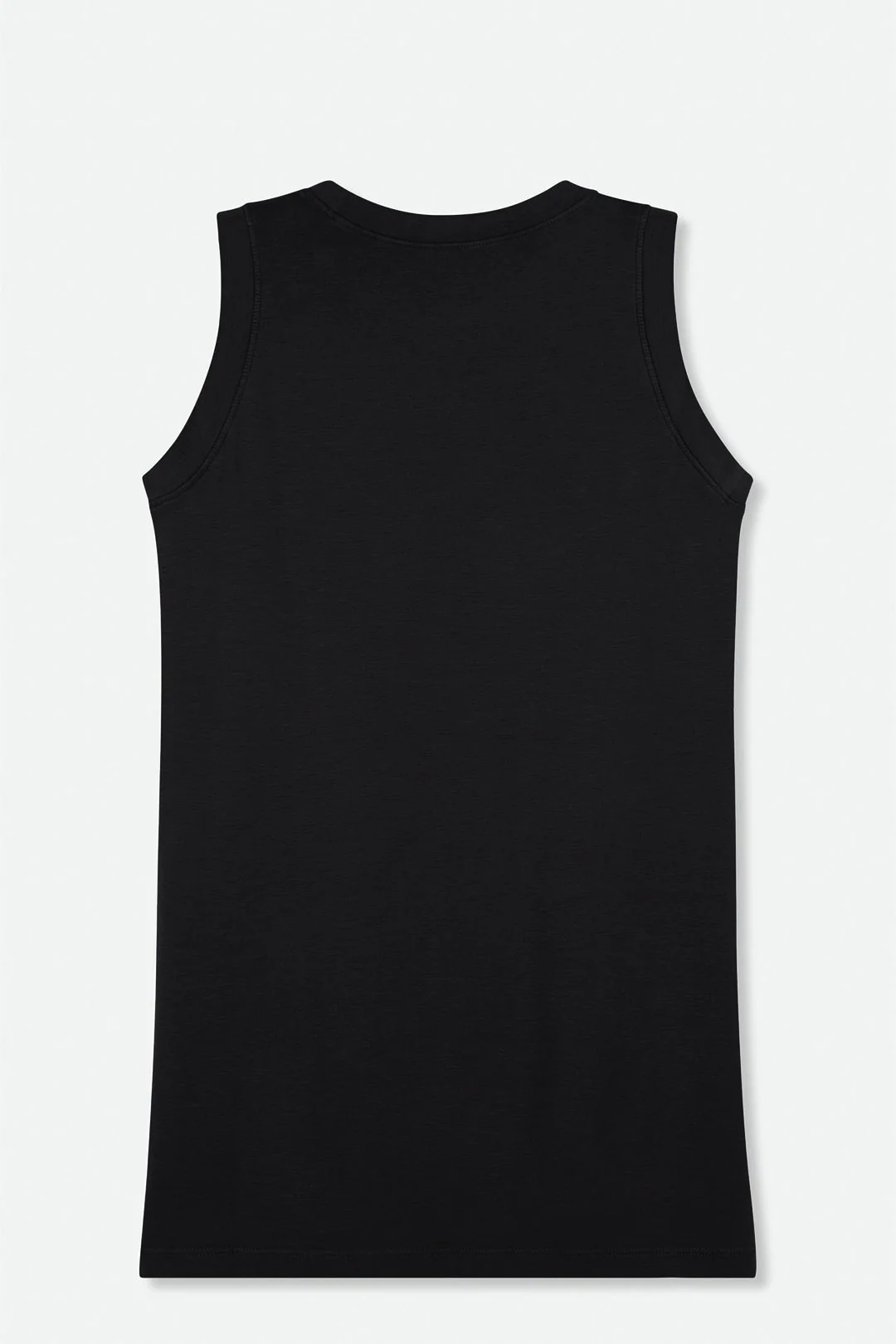 MUSCLE TANK HIP LENGTH IN PIMA COTTON STRETCH - Image 7