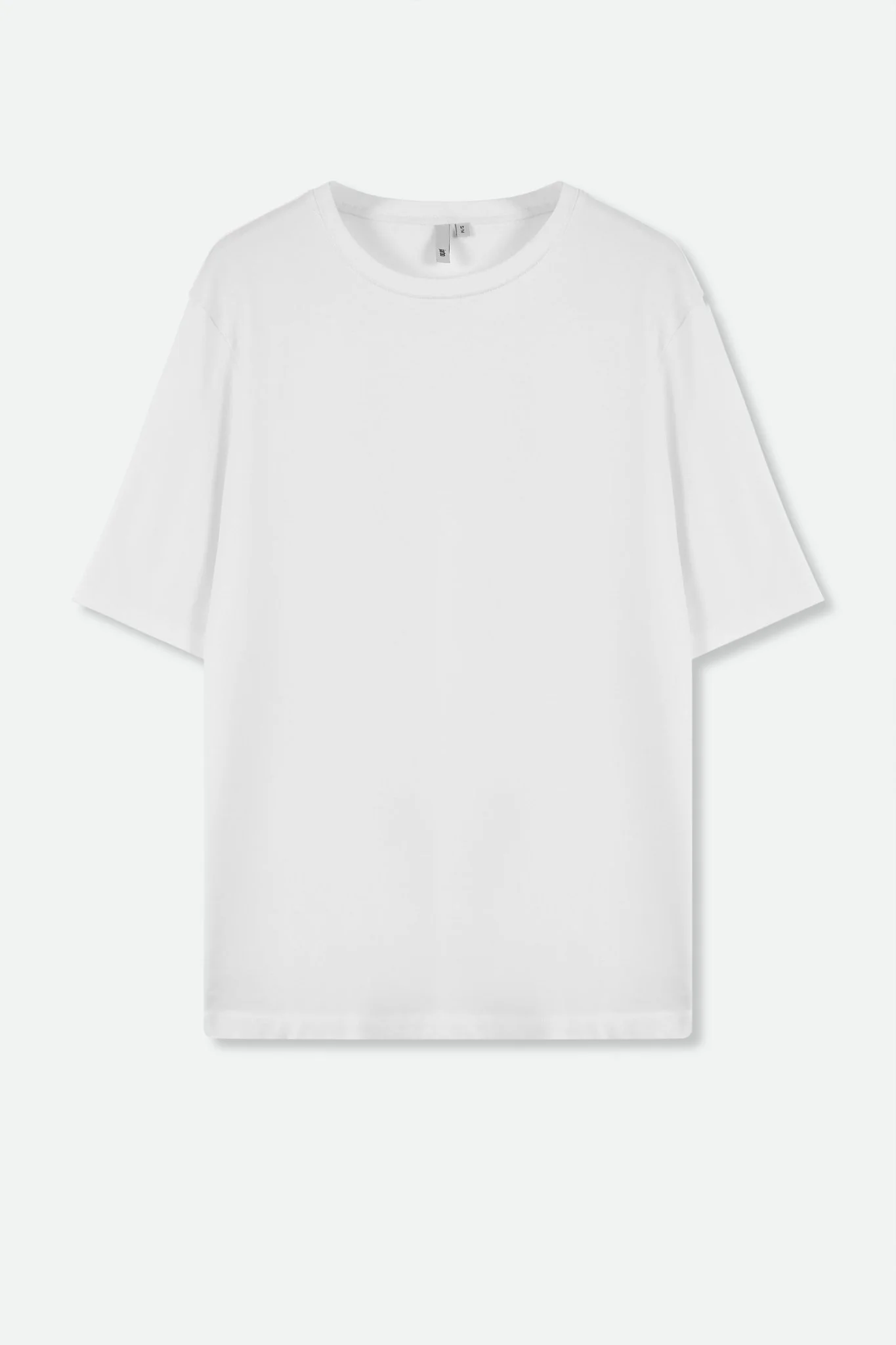BOYFRIEND CREW T-SHIRT IN PIMA COTTON STRETCH - Image 4