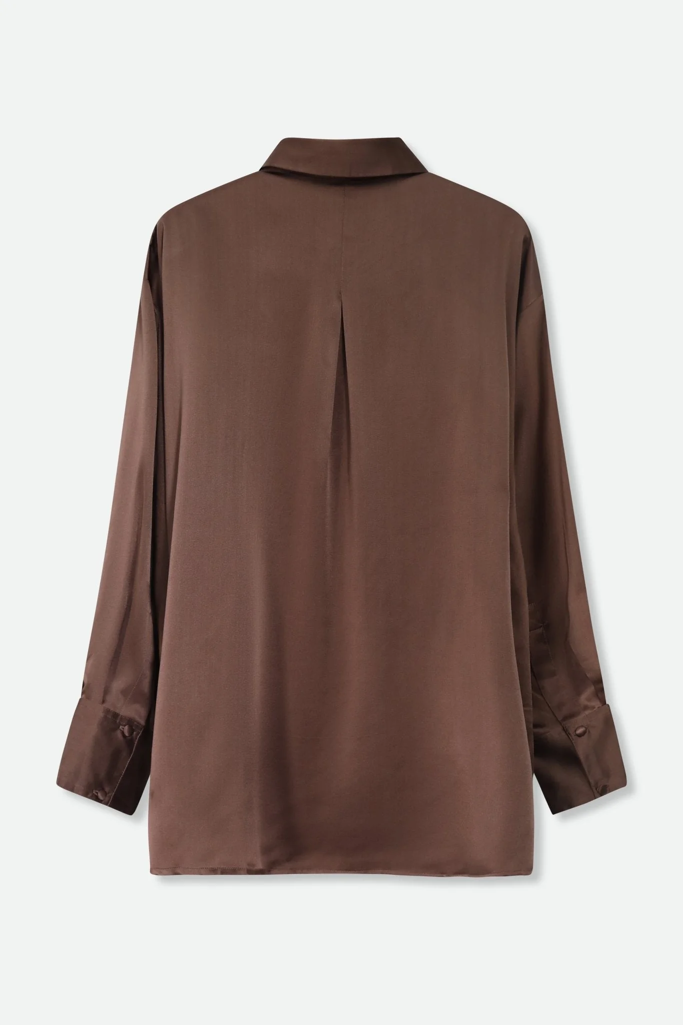 ADRIA SHIRT IN STRETCH SILK CHARMEUSE - Image 7