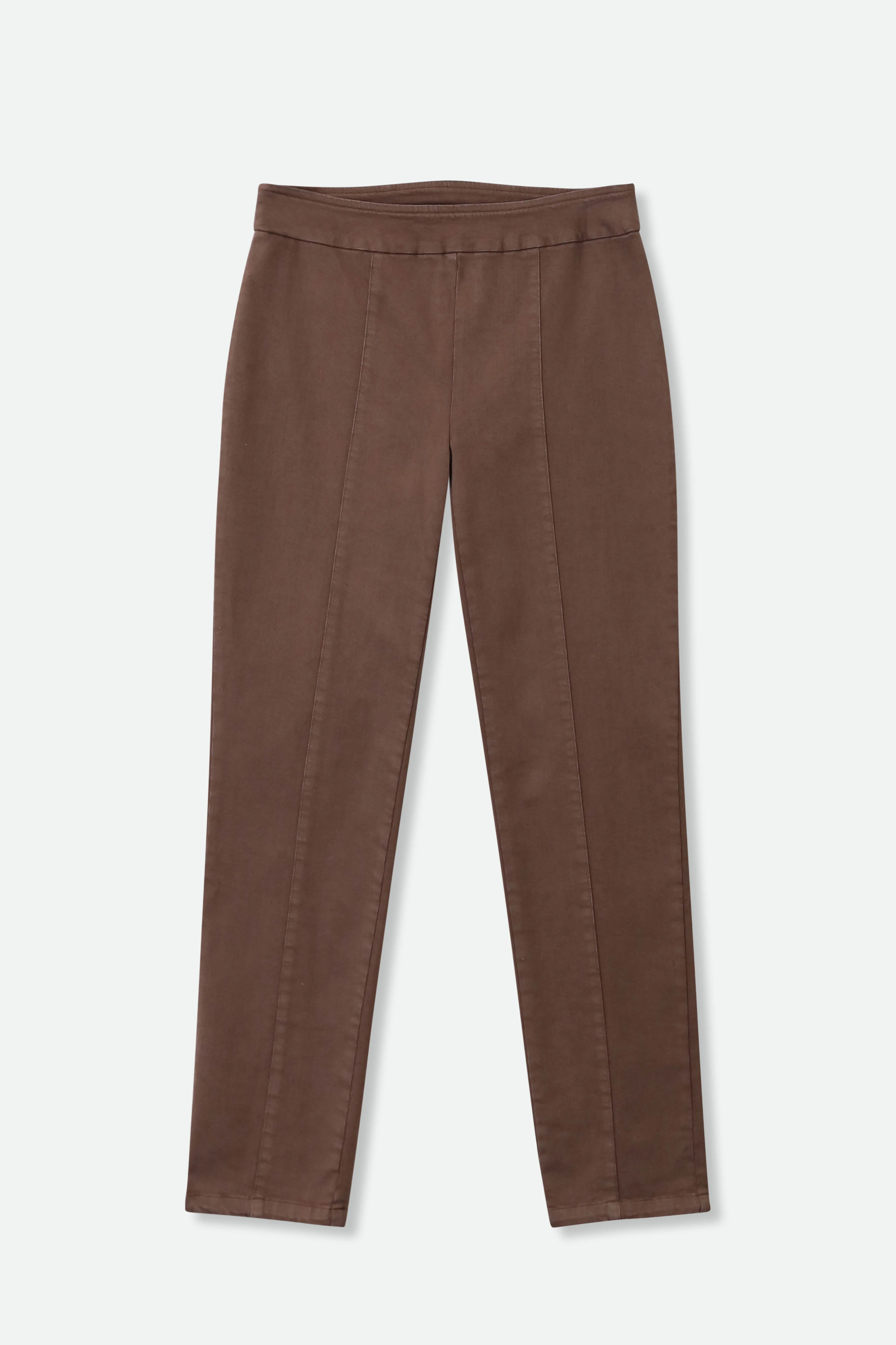 PALLAS BACK SLIT PANT IN GARMENT DYED ITALIAN STRETCH DENIM - Image 15