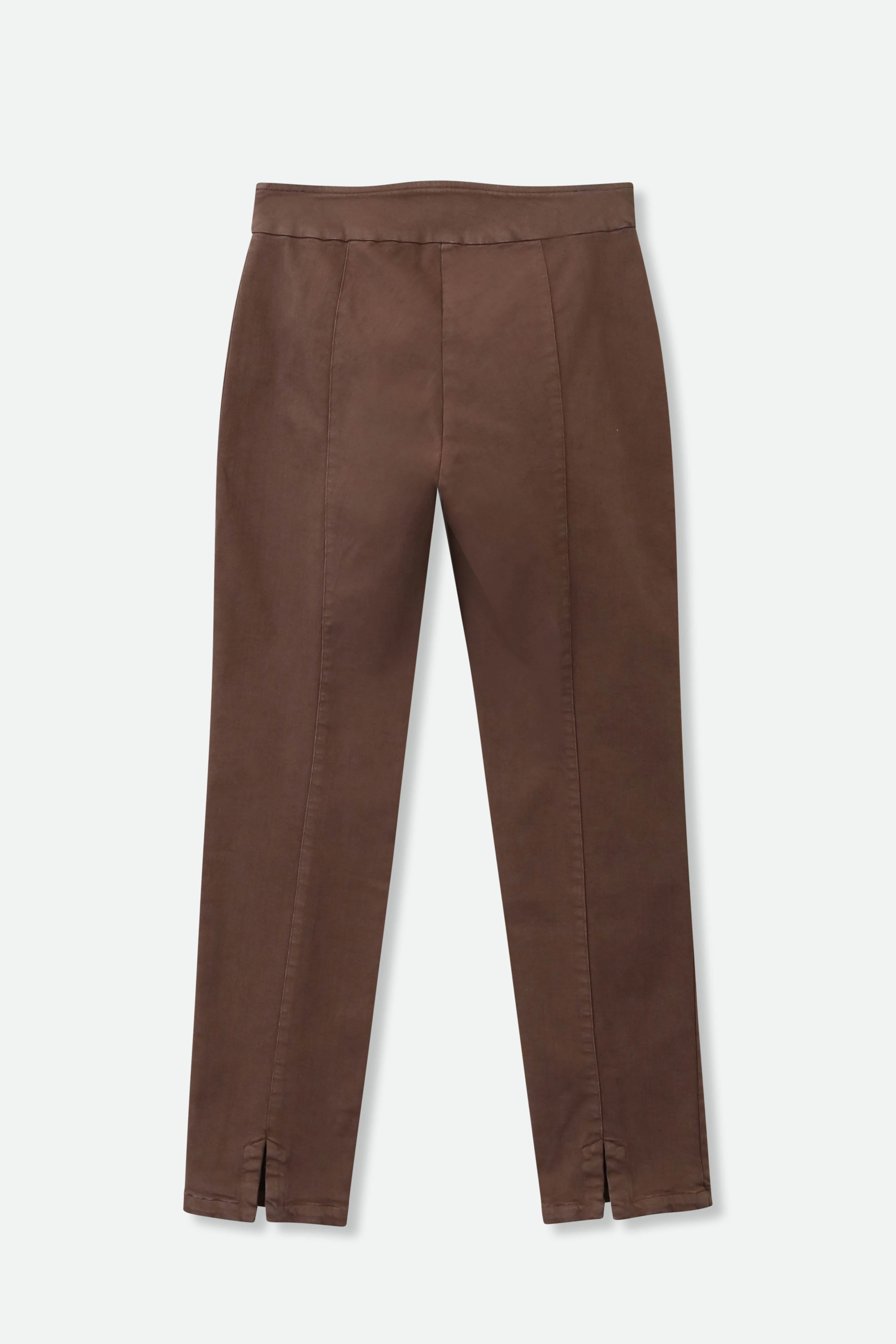 PALLAS BACK SLIT PANT IN GARMENT DYED ITALIAN STRETCH DENIM - Image 16